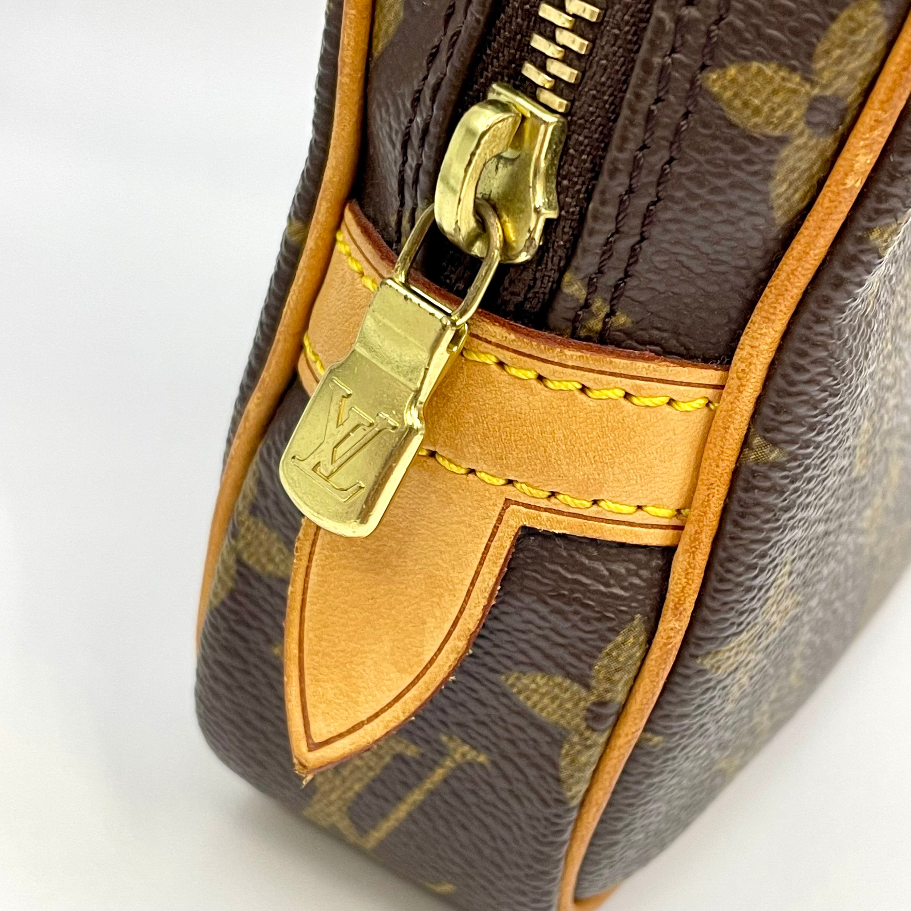 【送料無料】_ LOUIS VUITTON_(ルイヴィトン)_モノグラム ポシェット _マルリーバンドリエール_ M51828 _中古品_