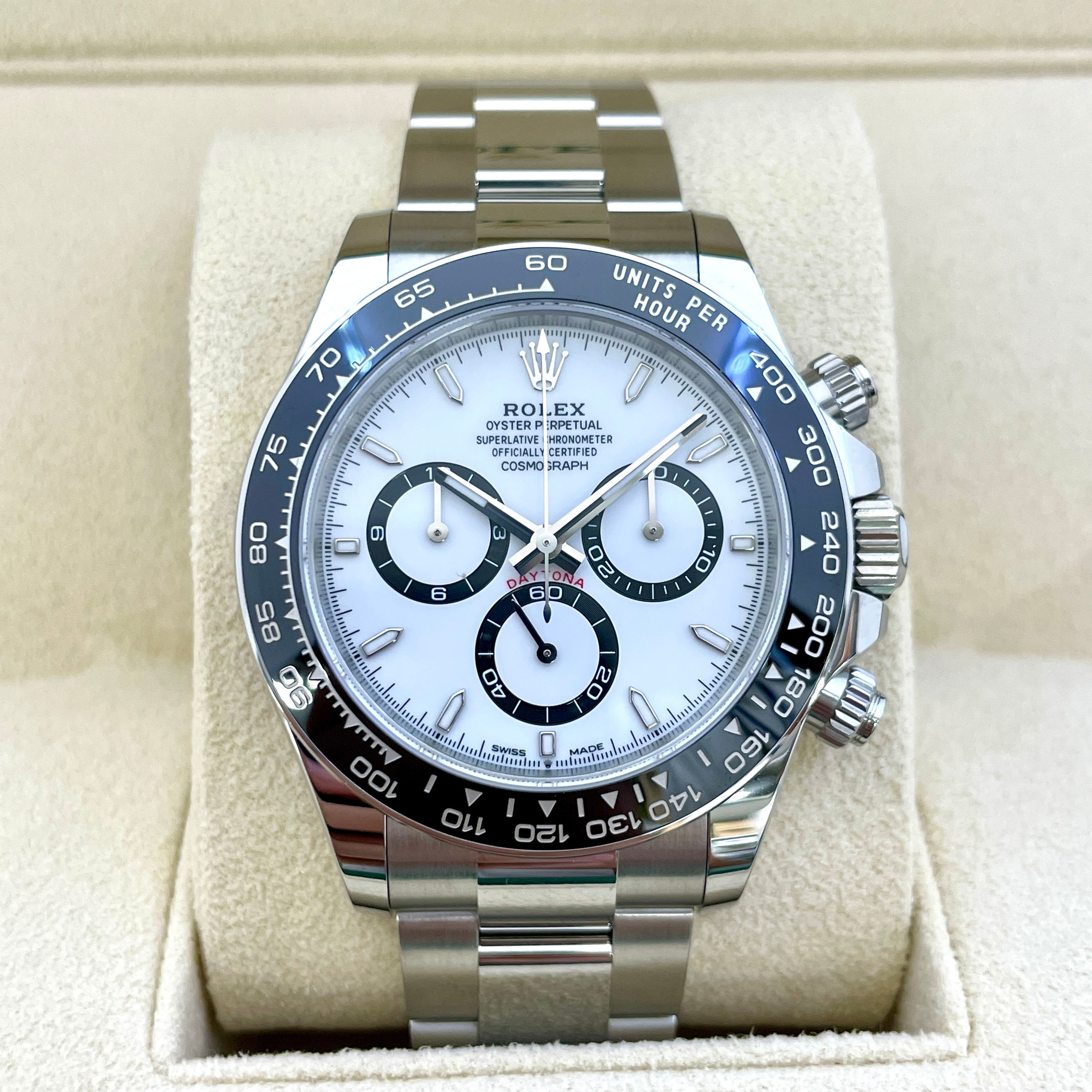 【送料無料】_ROLEX _(ロレックス)_SSデイトナ 126500LN 白文字盤_(未使用品)