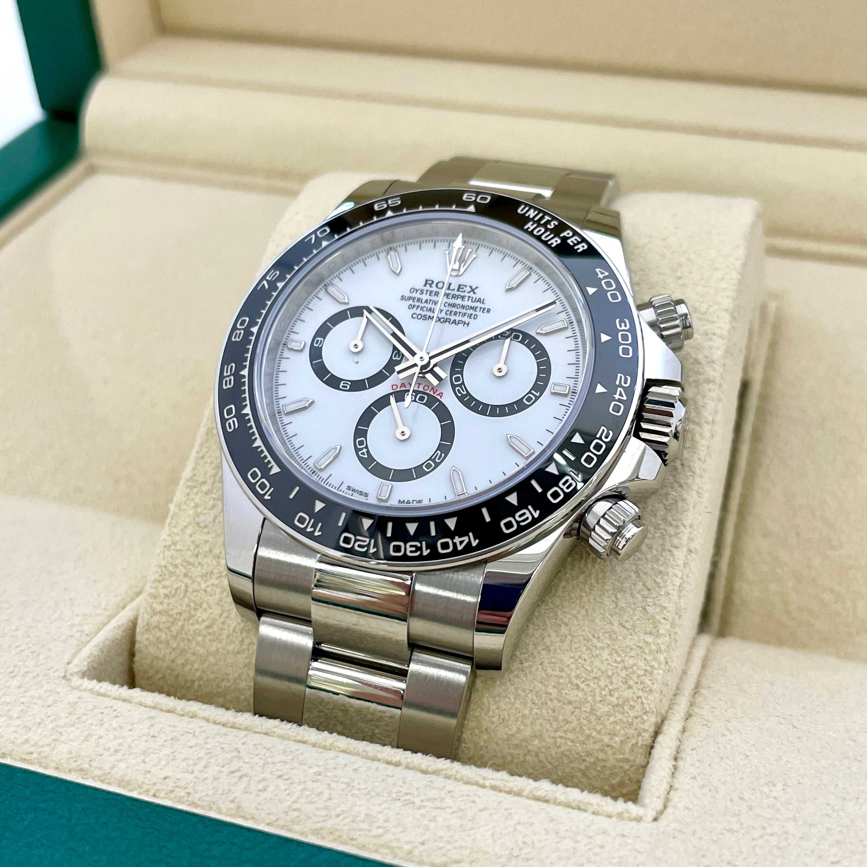 【送料無料】_ROLEX _(ロレックス)_SSデイトナ 126500LN 白文字盤_(未使用品)