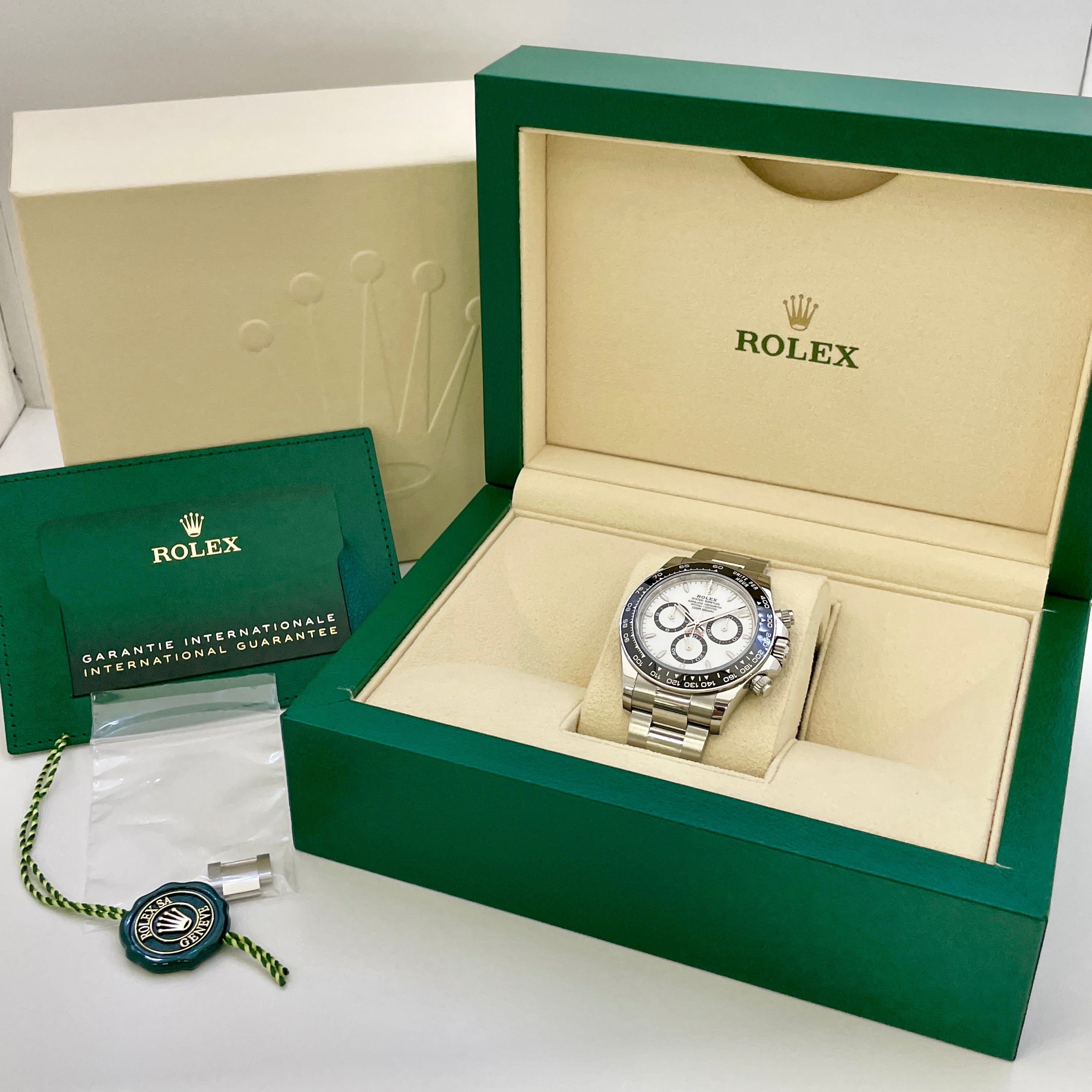 【送料無料】_ROLEX _(ロレックス)_SSデイトナ 126500LN 白文字盤_(未使用品)