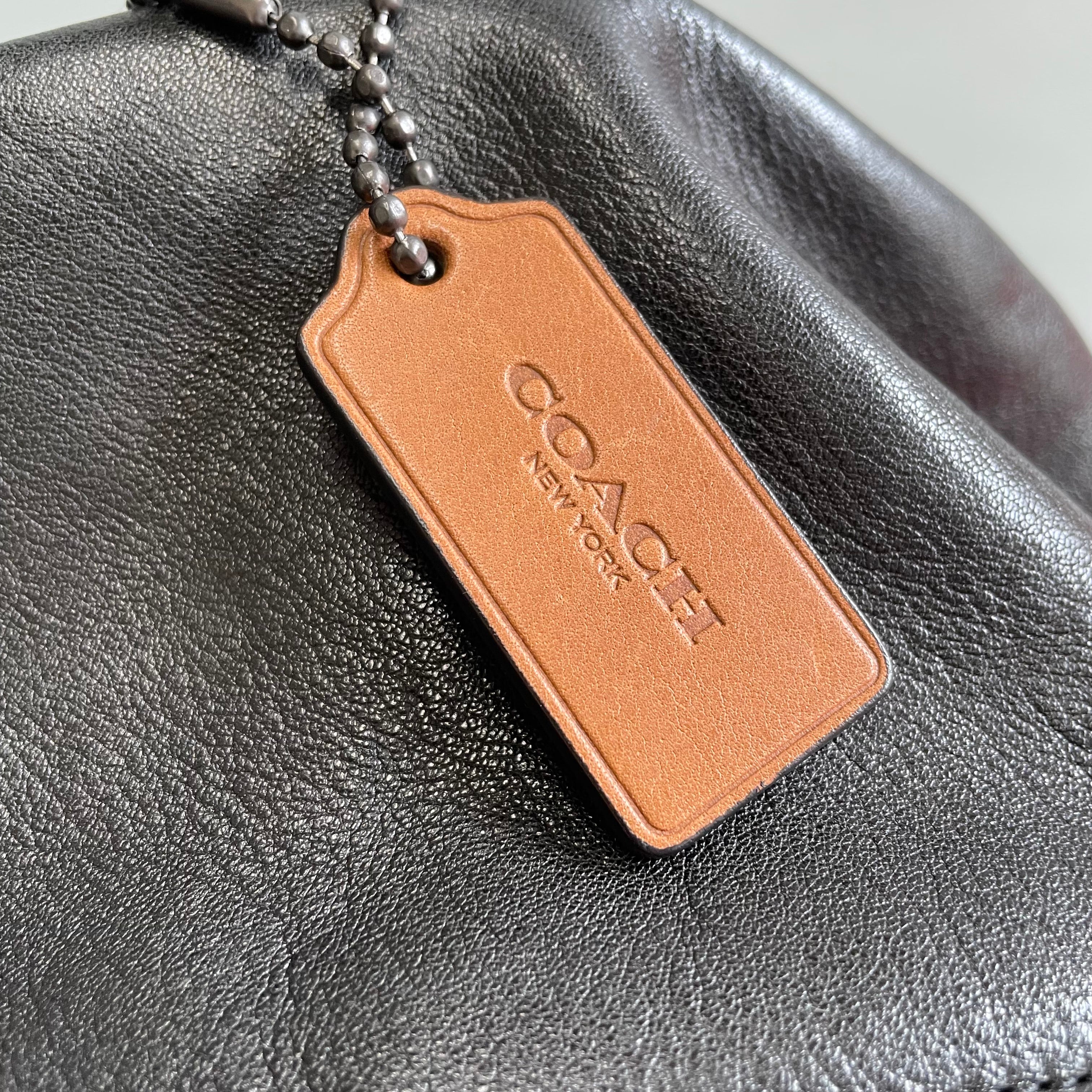 【送料無料】_ COACH_(コーチ)_スポーツカーフ _牛革リュックサック _72034_中古品