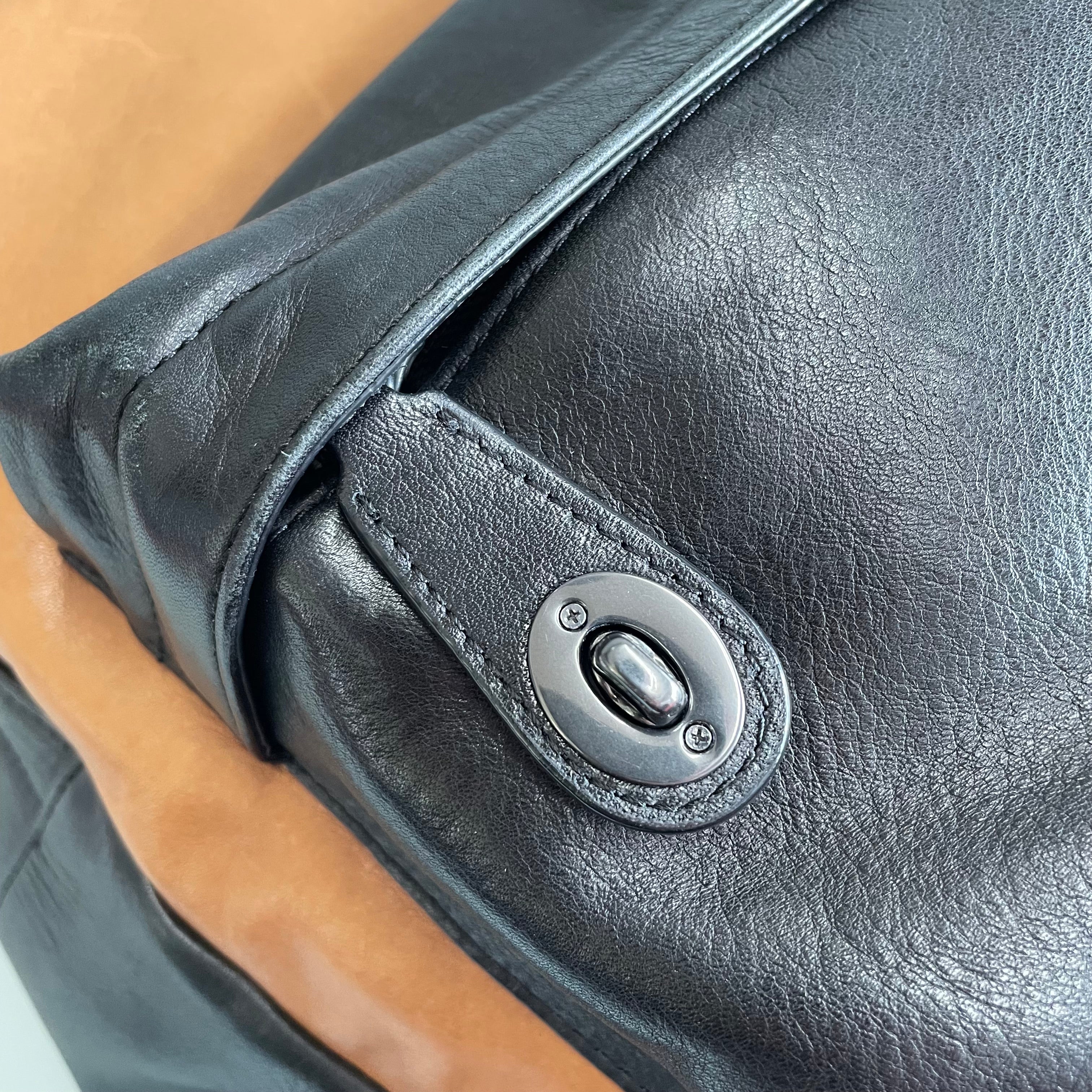 【送料無料】_ COACH_(コーチ)_スポーツカーフ _牛革リュックサック _72034_中古品