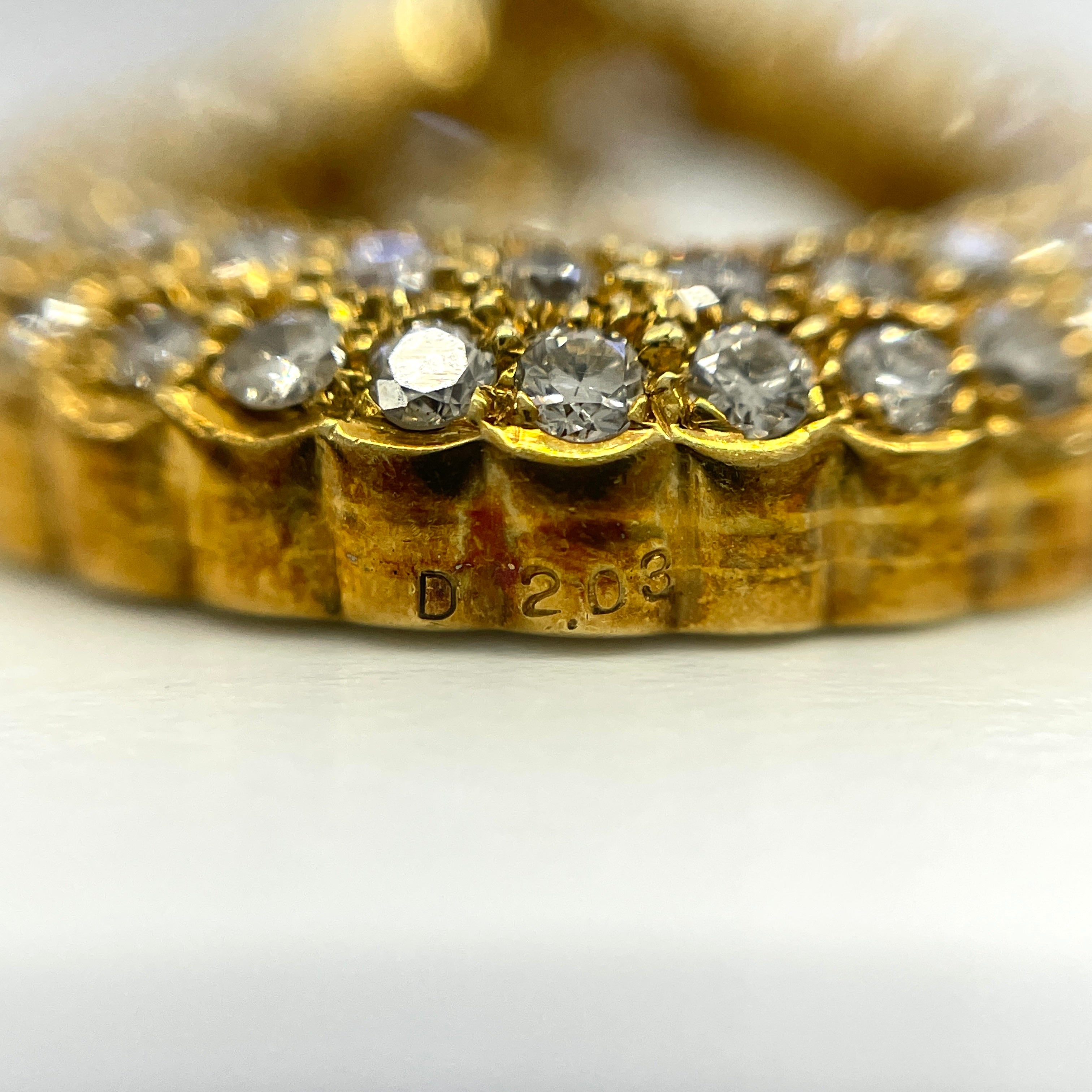 ノンブランド_K18 D0.503ct FD0.292ct FD2.03ct_ペンダントトップ 10.3g_中古品