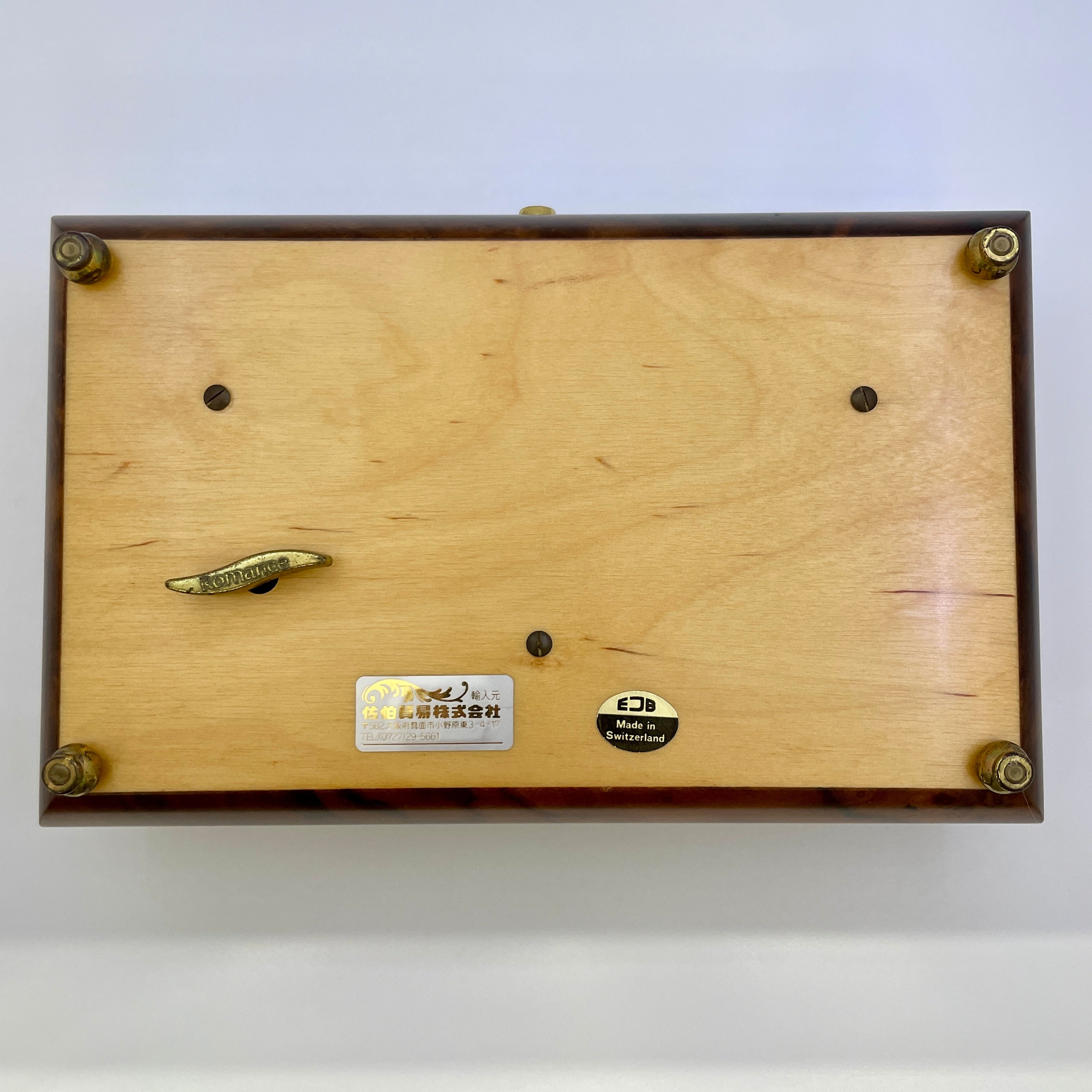 【送料無料】_REUGE_(リュージュ)72弁 オルゴール 3曲収録_ショパン 英雄ポロネーズ_別れの曲 幻想即興曲_中古品