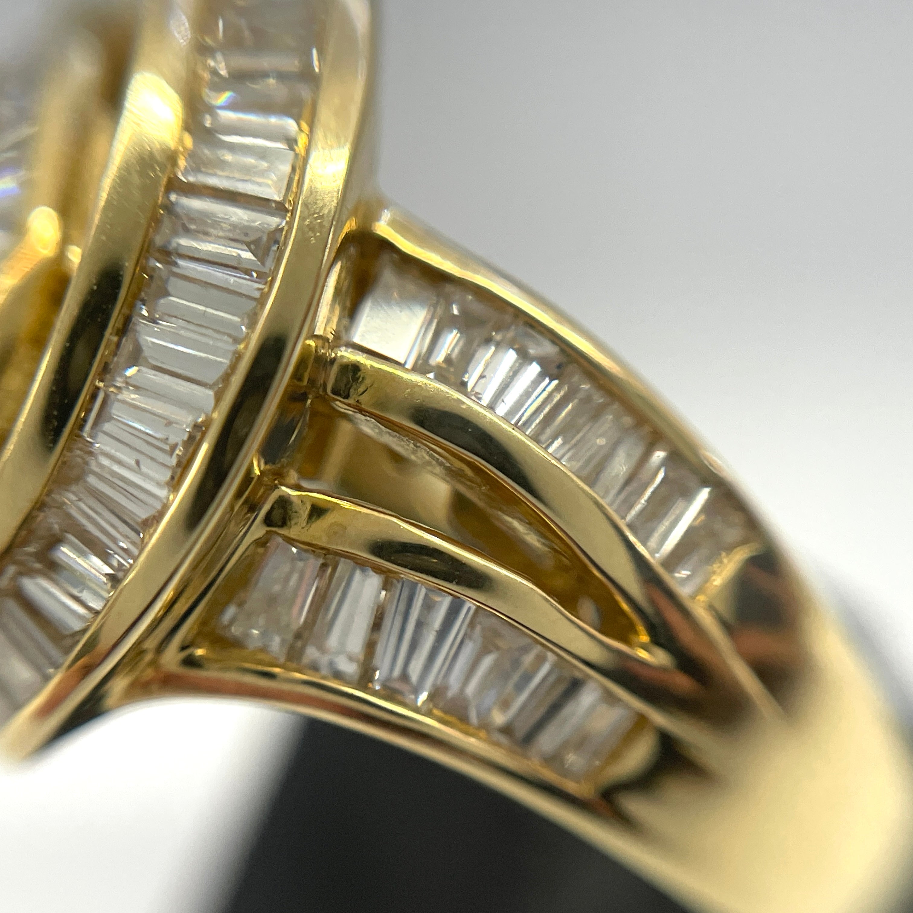 【送料無料】_ノンブランド_K18_マーキスD FD 総1.65ct_10.3g リング(指輪)_中古品