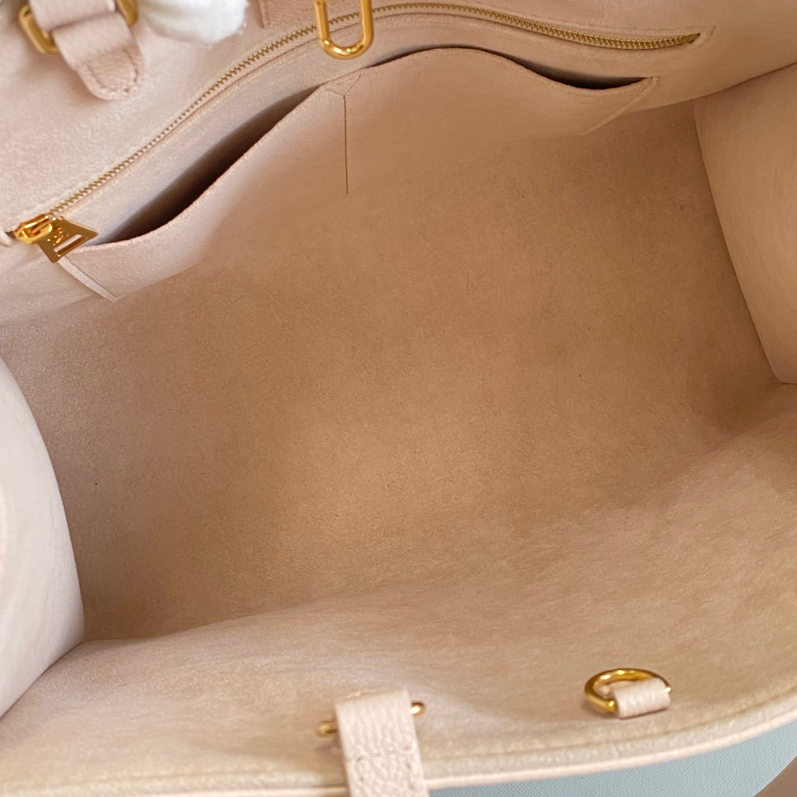 LOUIS VUITTON_(ルイヴィトン)_モノグラムアンプラント_オンザゴーMM_ベージュ/ピンク/イエロー_M46128_中古品