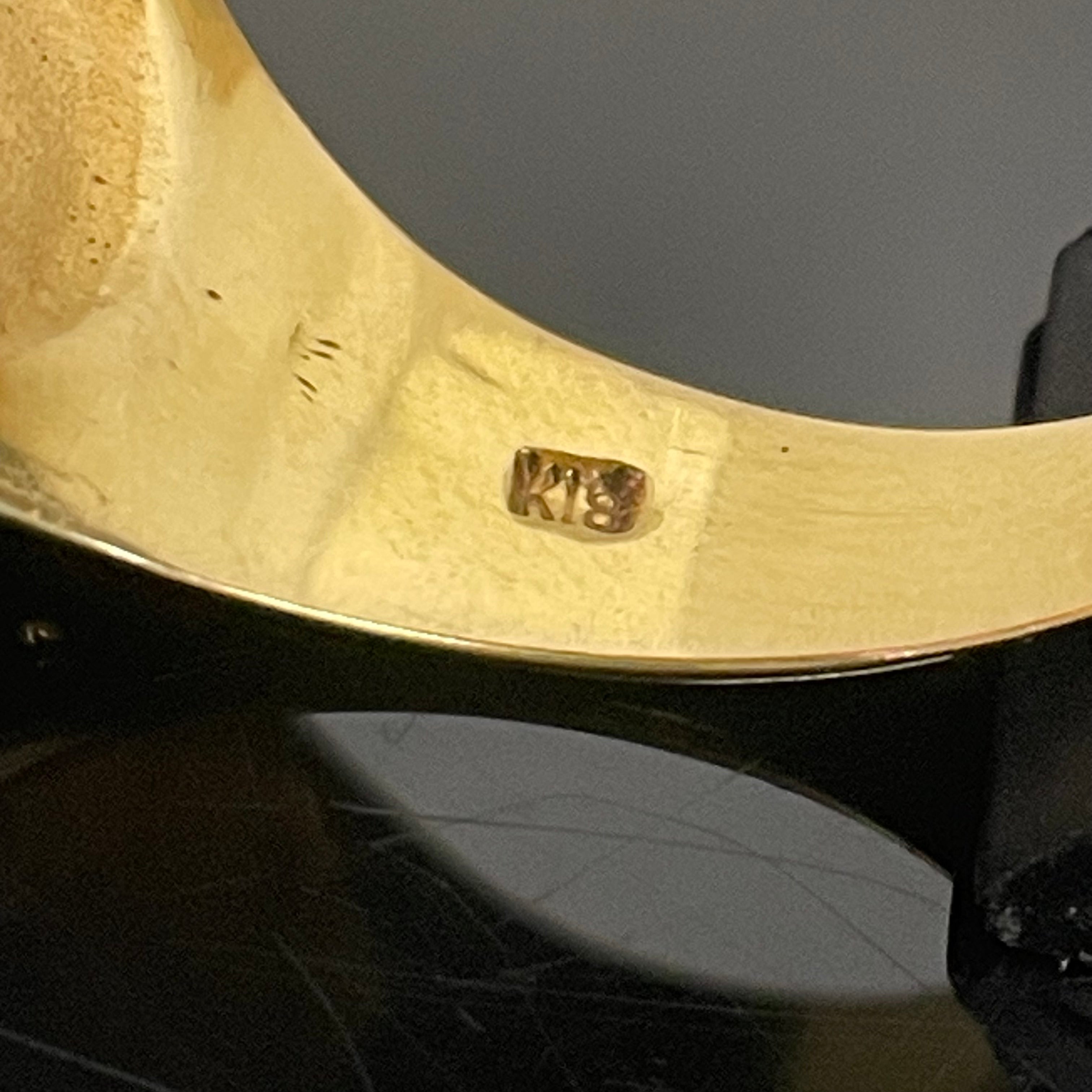 ノンブランド _アメジスト _K18カレッジリング _7.4g/#19.5号 _中古品