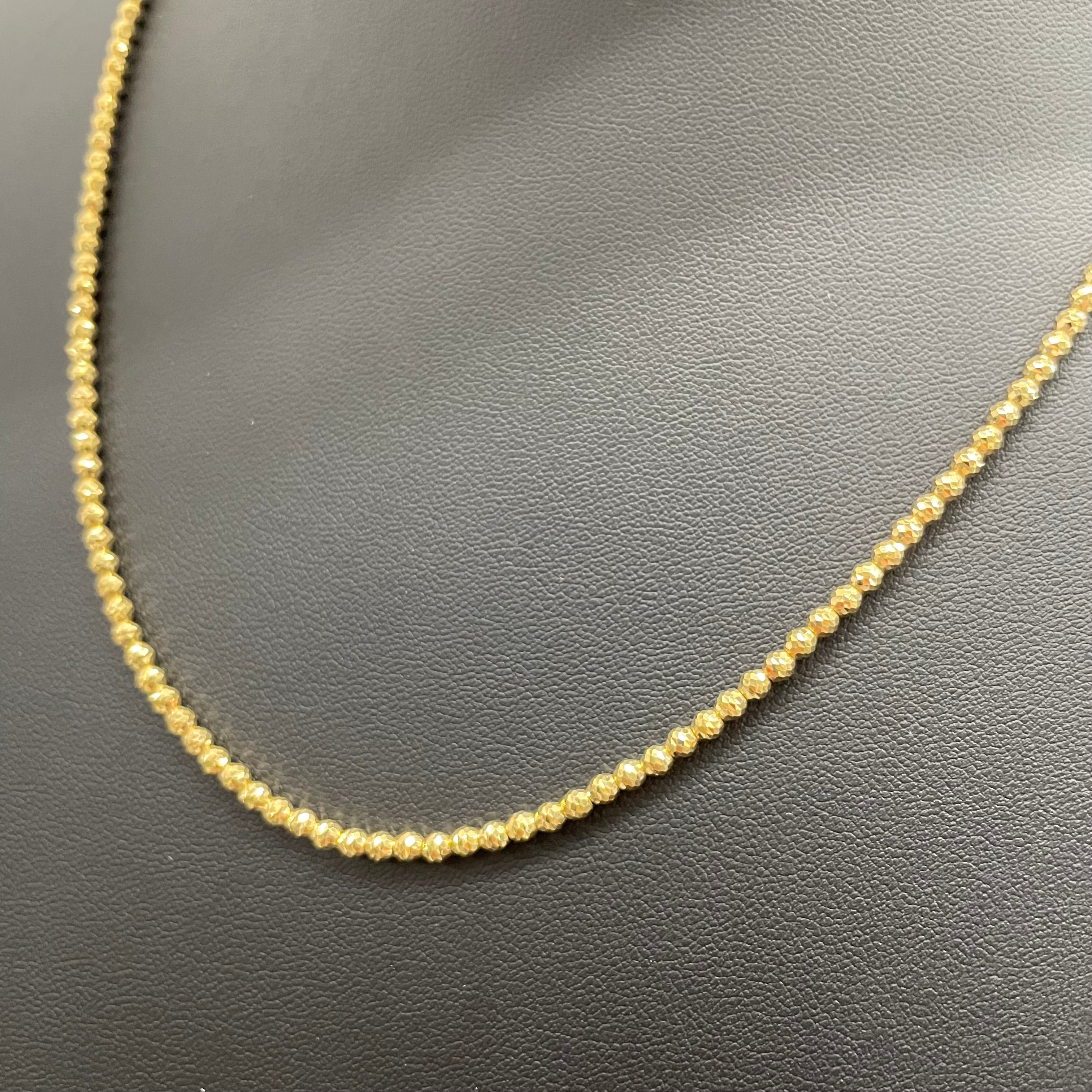 ノンブランド _ミラーボール _K18ネックレス _12. 2g/55cm _中古品