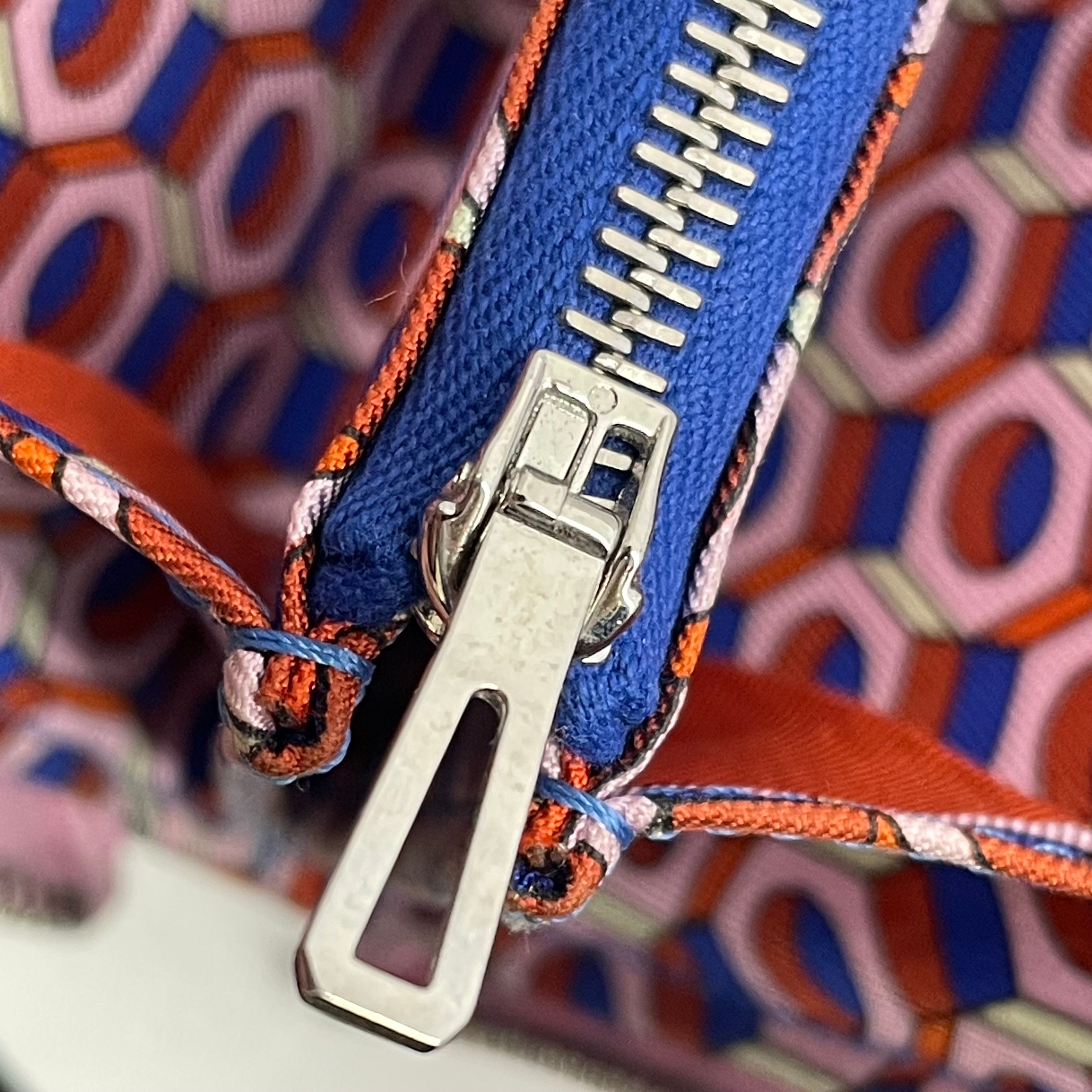 HERMES_(エルメス)_アザップコンパクト _シルクインコインケース_ヴォーエプソン ピンク_中古品