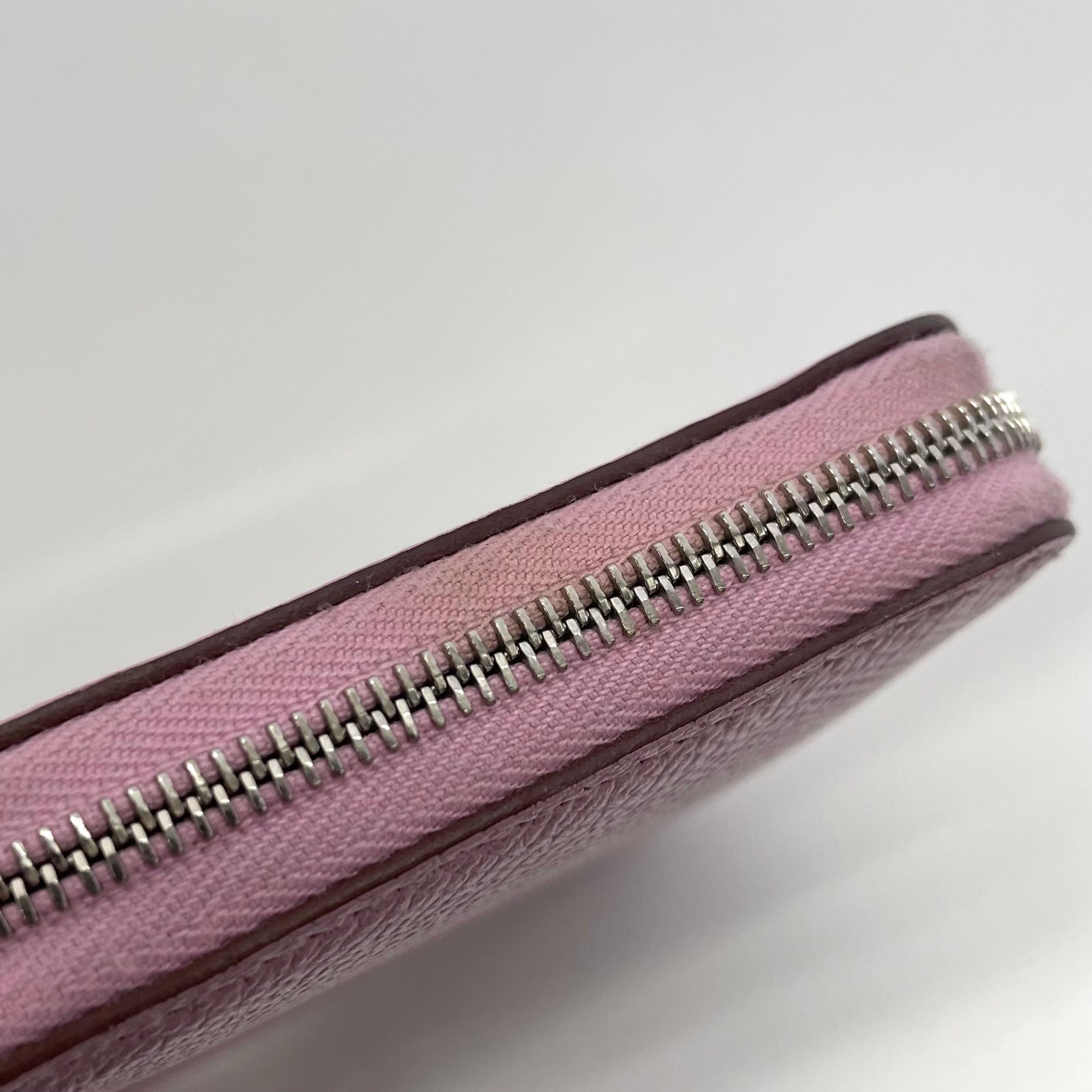 HERMES_(エルメス)_アザップコンパクト _シルクインコインケース_ヴォーエプソン ピンク_中古品