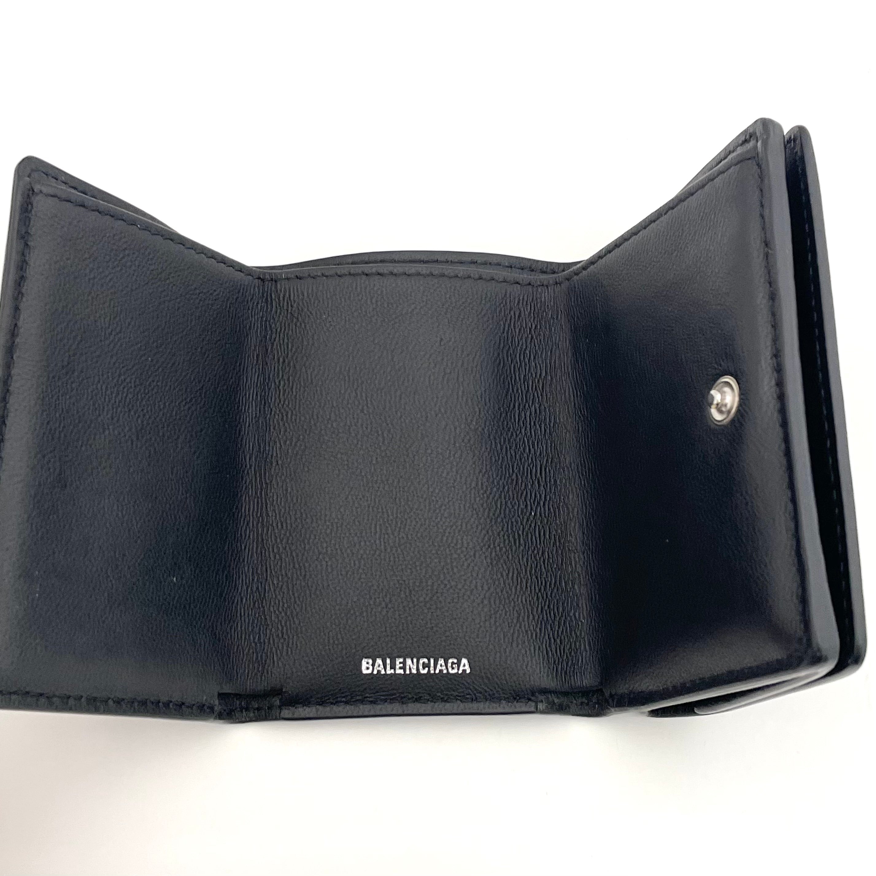 BALENCIAGA_(バレンシアガ)_三つ折り財布_エブリデイ 505055_中古品