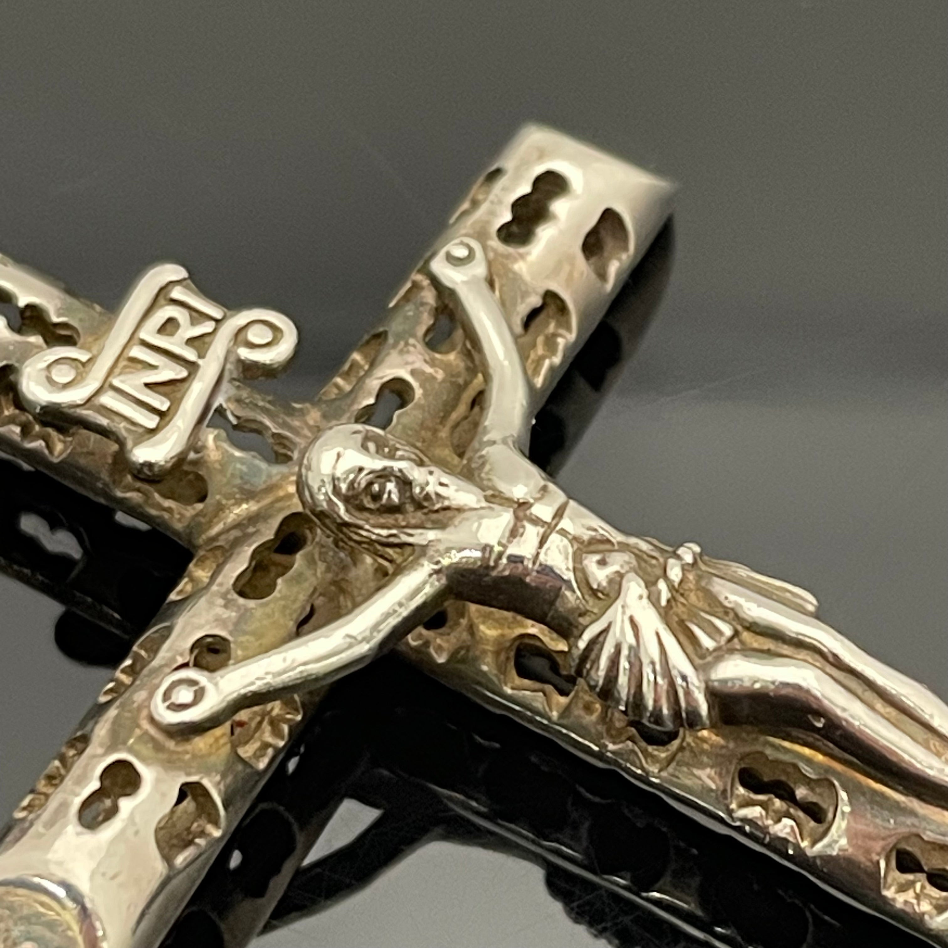 ノンブランド _SV925 _クロスペンダントトップ_中古品