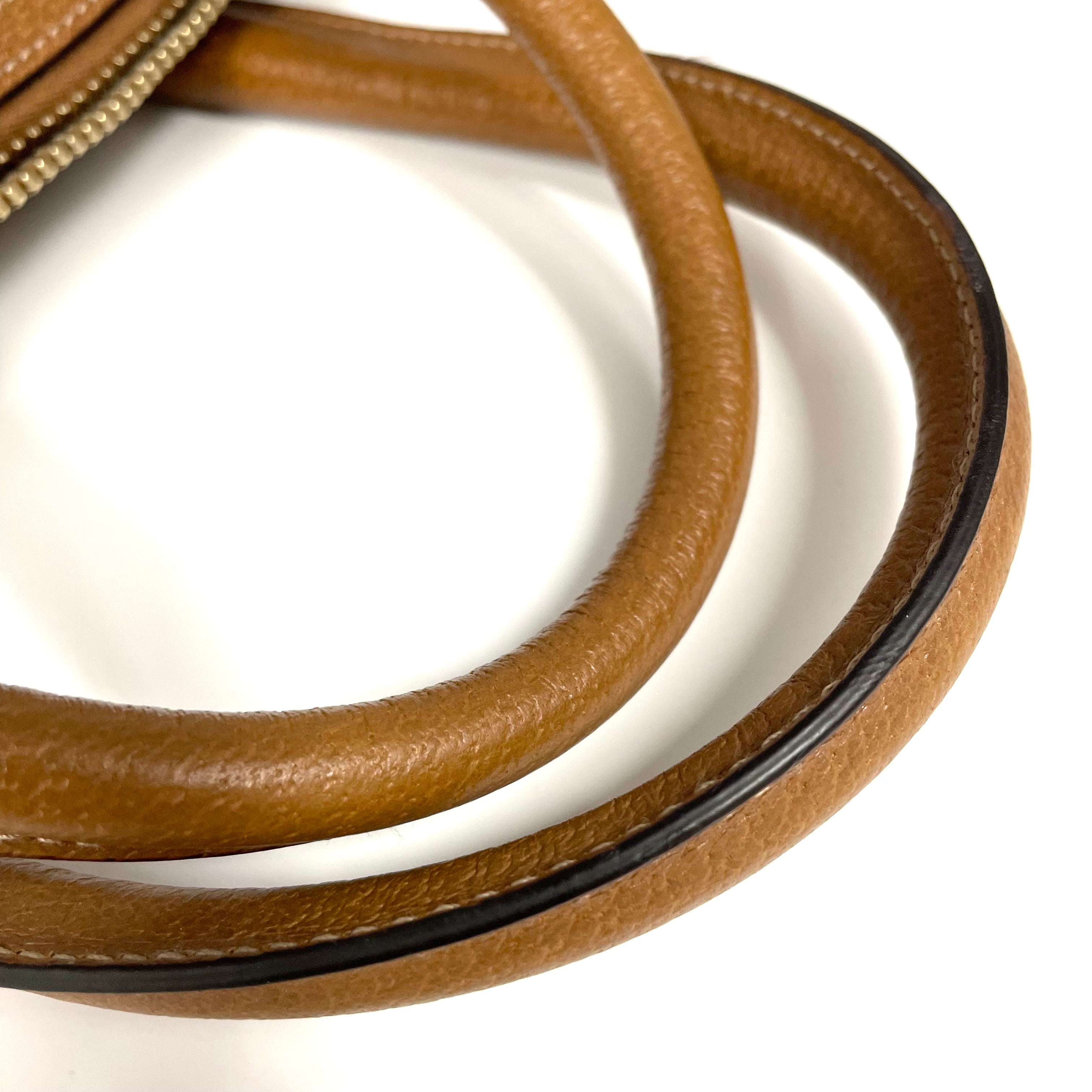 GUCCI_(グッチ)_GGキャンバス _ブラウンレザー _ハンドバッグ131023_中古品