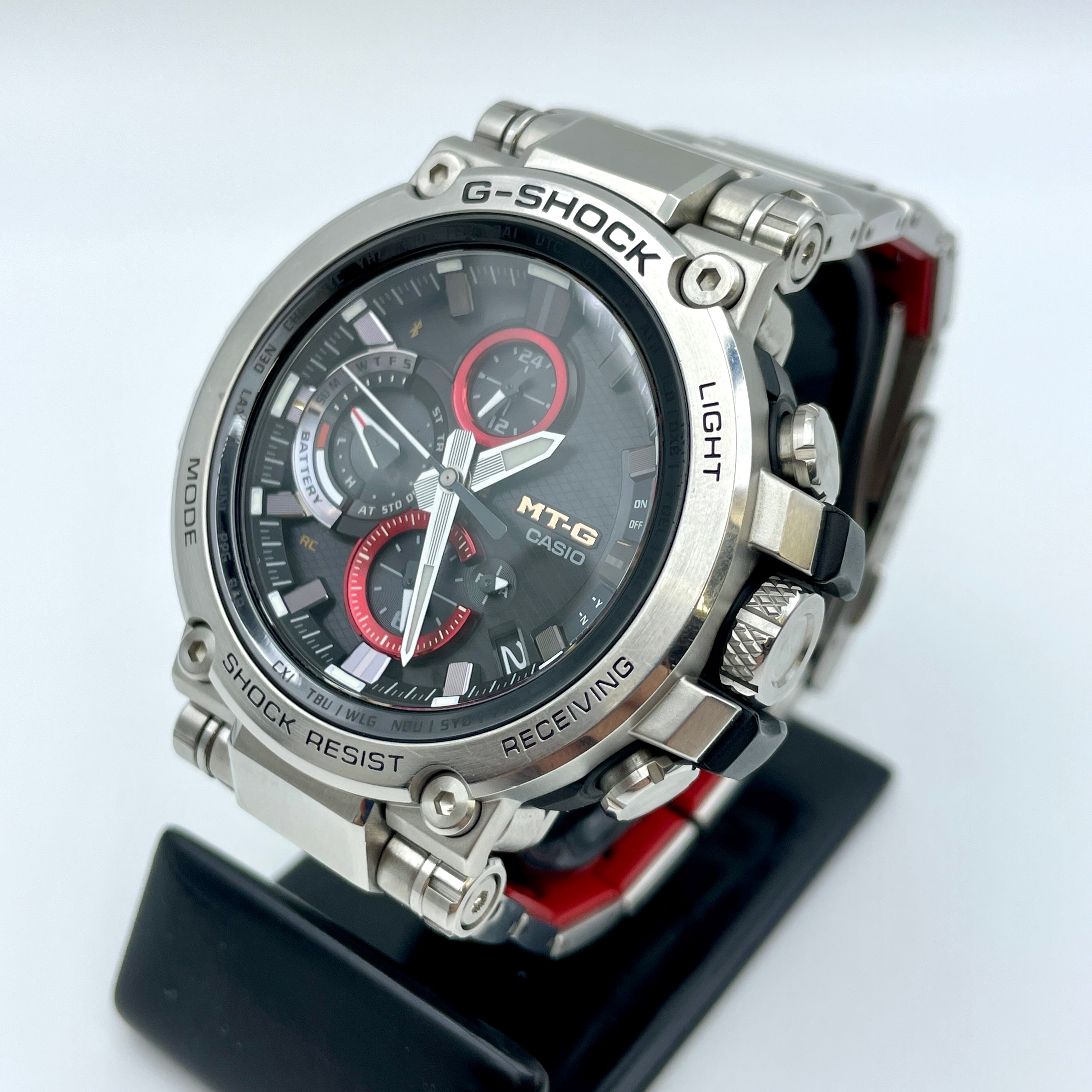 【送料無料】_CASIO_(カシオ)_G-SHOCK タフソーラー_MTG-B1000D-1AJF_マルチバンド6_中古品
