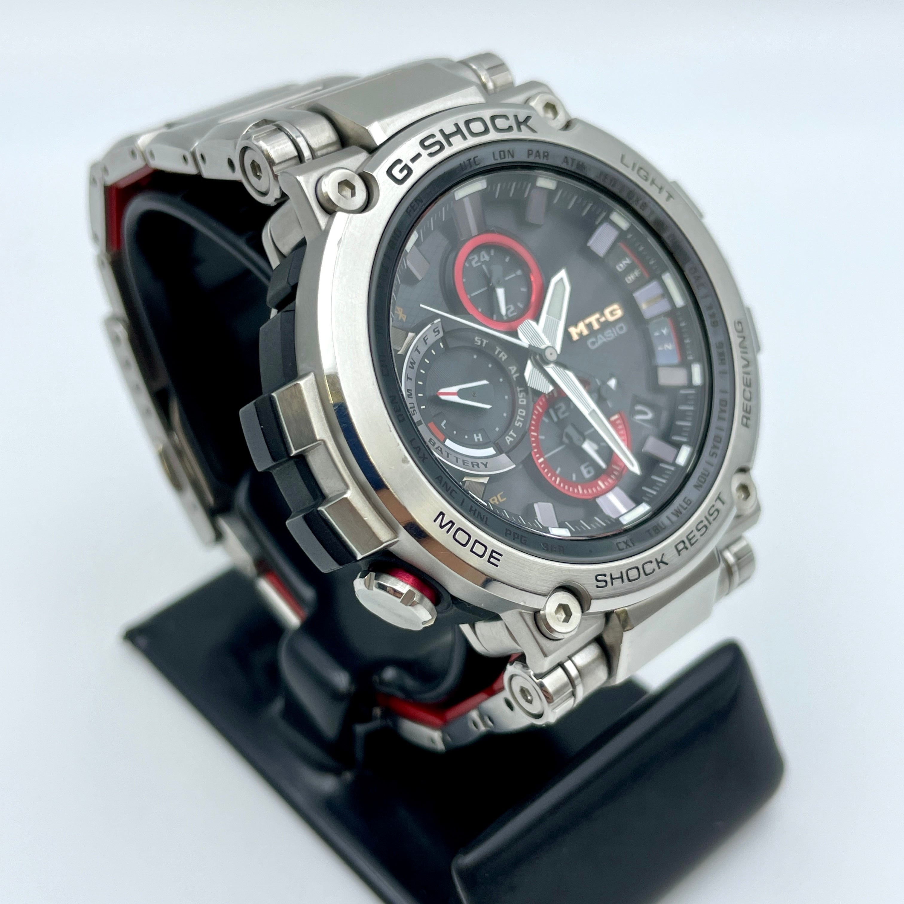 【送料無料】_CASIO_(カシオ)_G-SHOCK タフソーラー_MTG-B1000D-1AJF_マルチバンド6_中古品