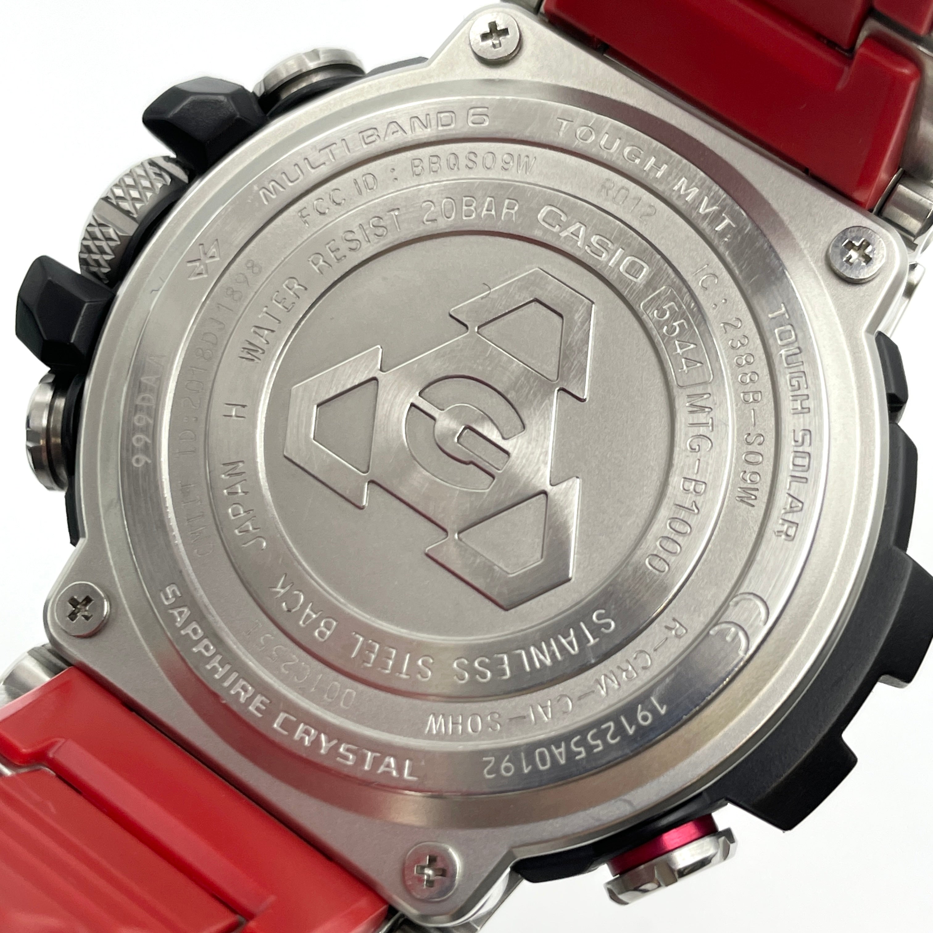 【送料無料】_CASIO_(カシオ)_G-SHOCK タフソーラー_MTG-B1000D-1AJF_マルチバンド6_中古品