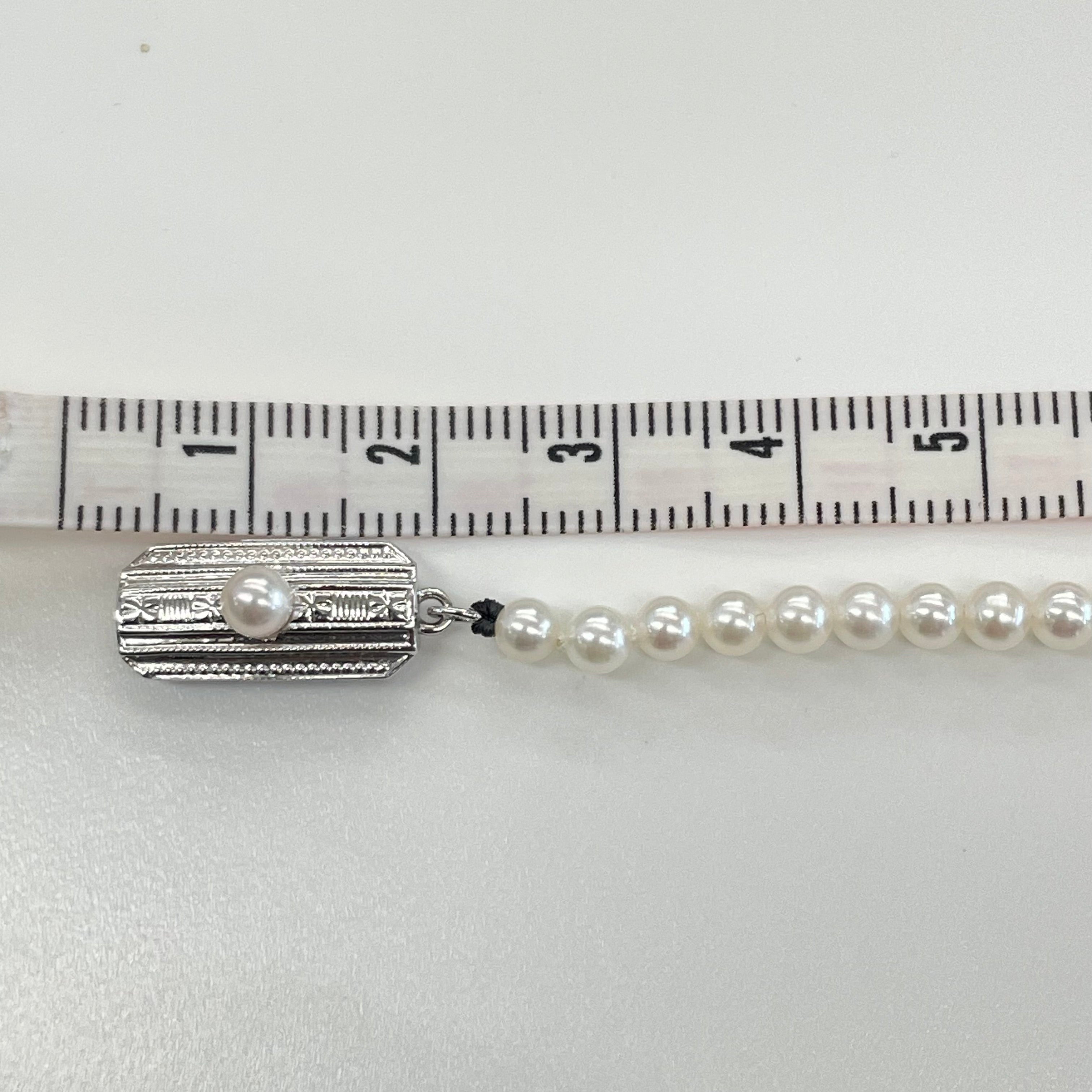 MIKIMOTO _(ミキモト)_ベビーパールネックレス_3.5〜3.9㎜/38cm/留金SV_中古品