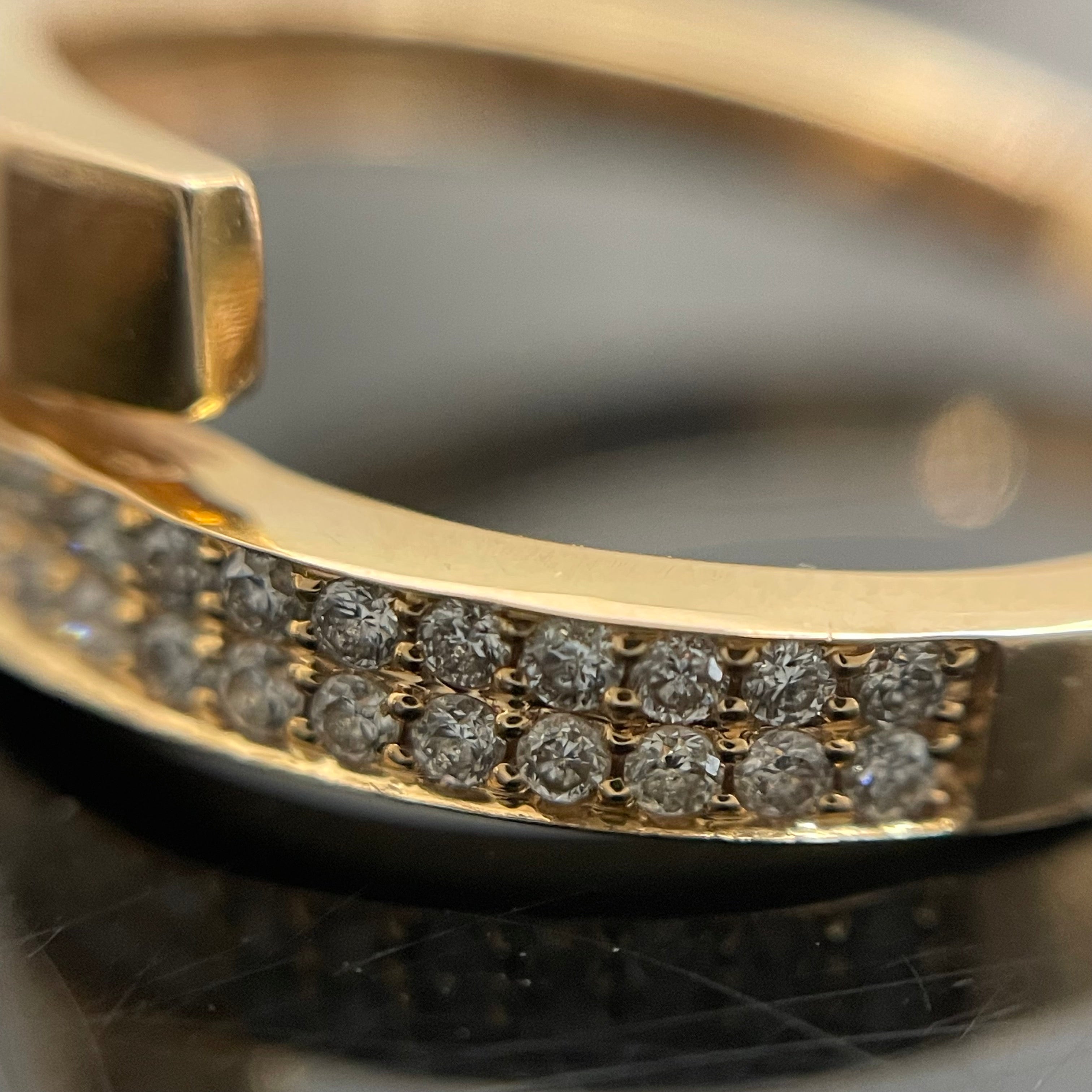 ノンブランド _K18RG_ダイヤモンドリング_FD0.15ct/2.5g/#12_中古品