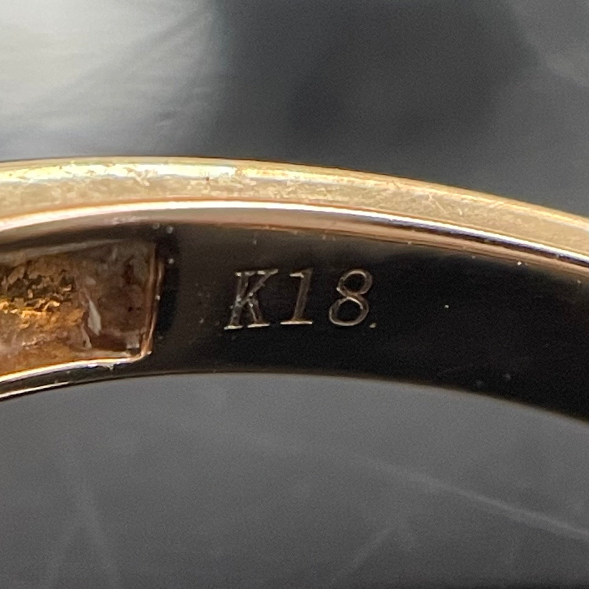 ノンブランド _K18RG_ダイヤモンドリング_FD0.15ct/2.5g/#12_中古品