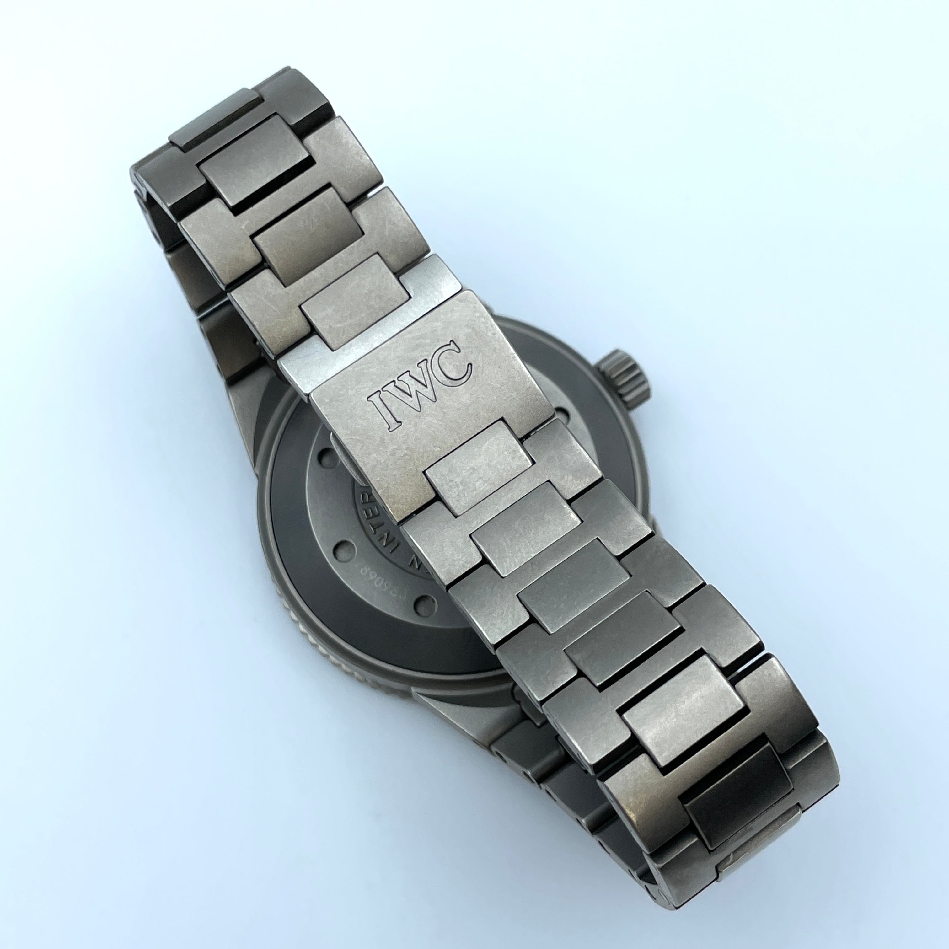 IWC_(アイダブリューシー)_GSTアクアタイマー_IW353601_チタン 2000M_自動巻 腕時計_中古品