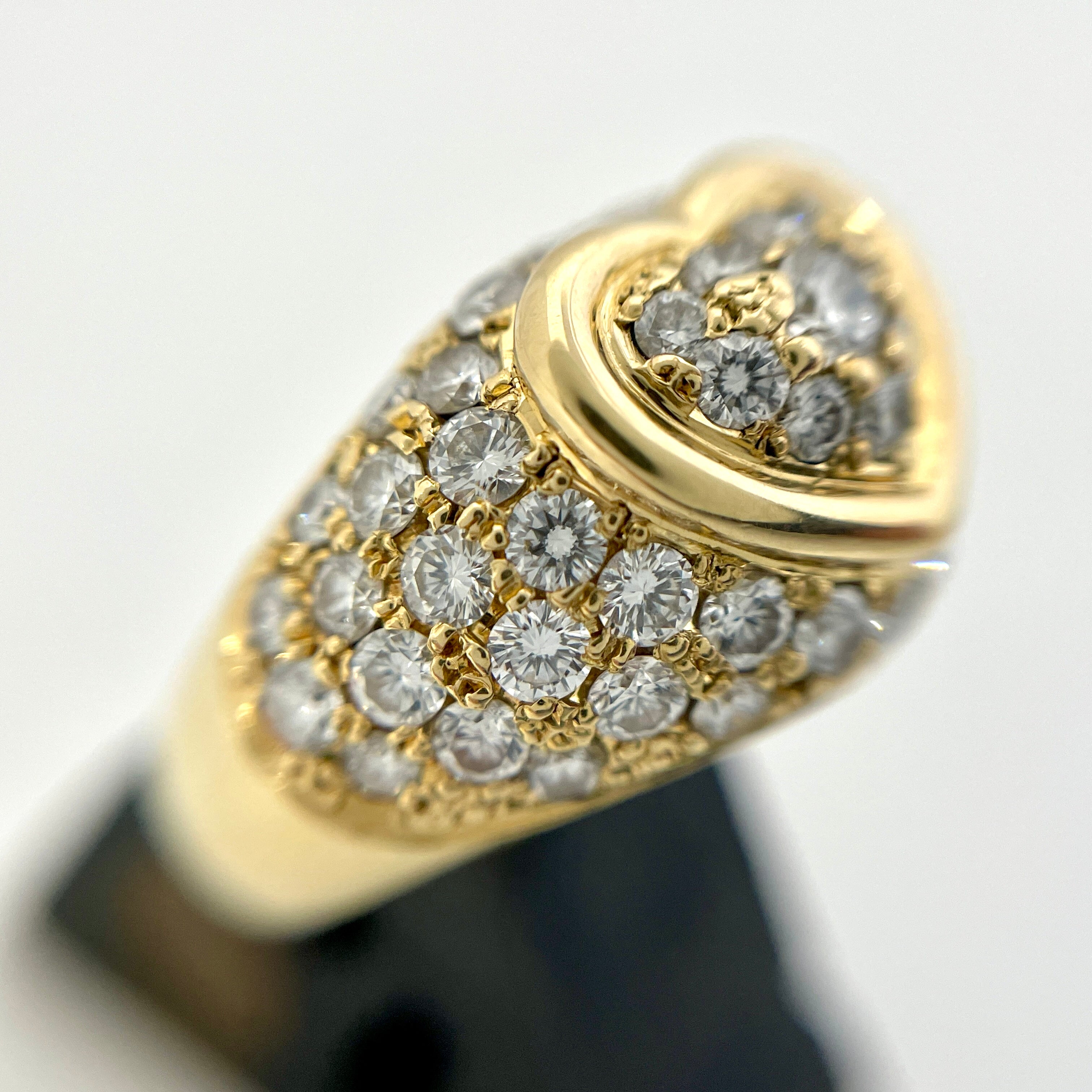 【送料無料】_ ノンブランド_K18 FD1.448ct 8.6g_指輪 ♯11号_中古品