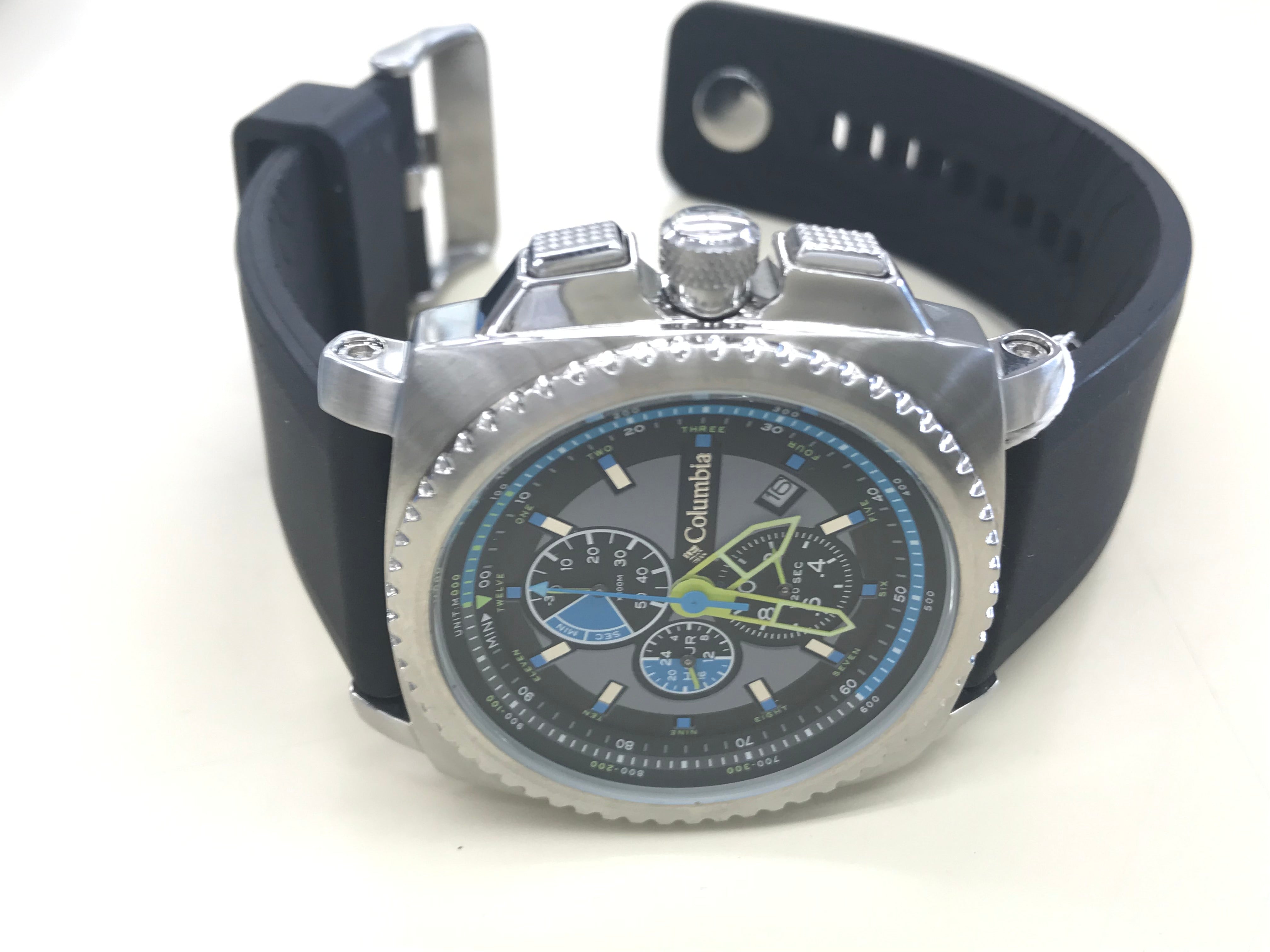 【送料無料】_Columbia_(コロンビア)_AQ ALTI クロノグラフ_中古品