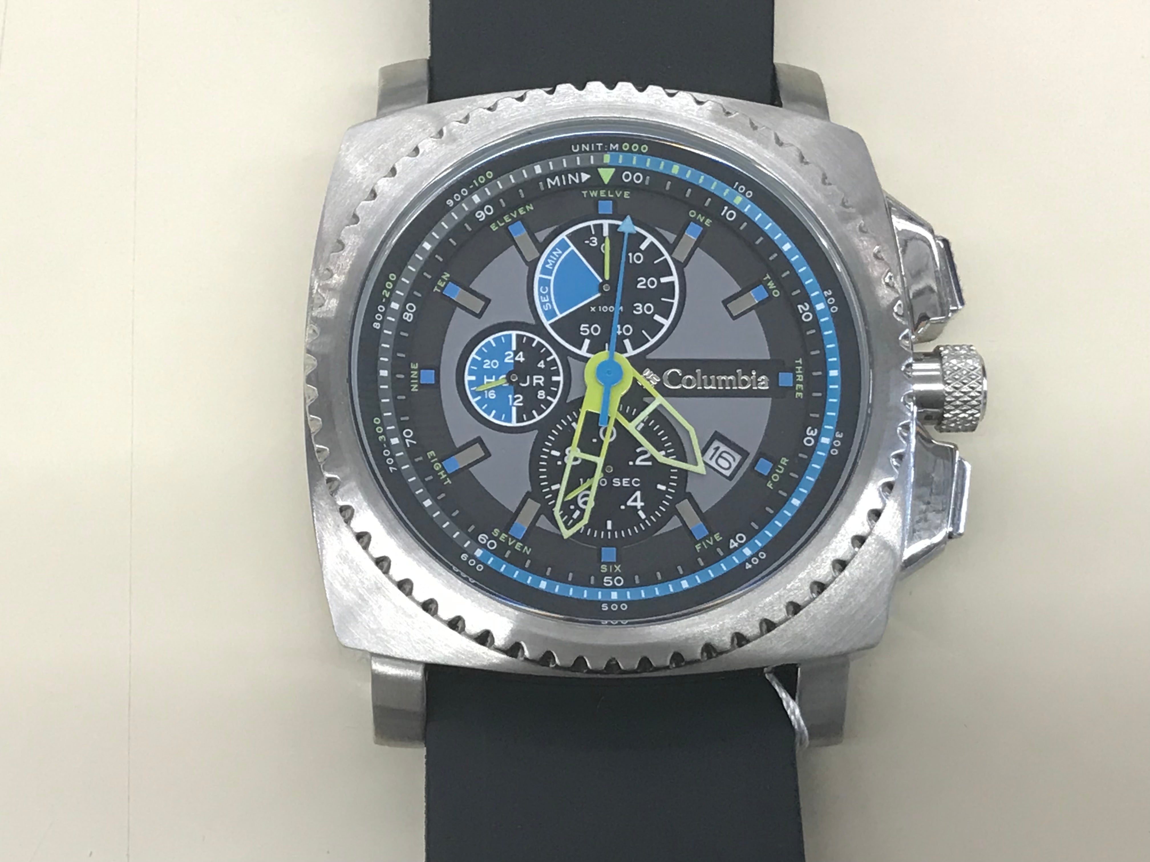 【送料無料】_Columbia_(コロンビア)_AQ ALTI クロノグラフ_中古品