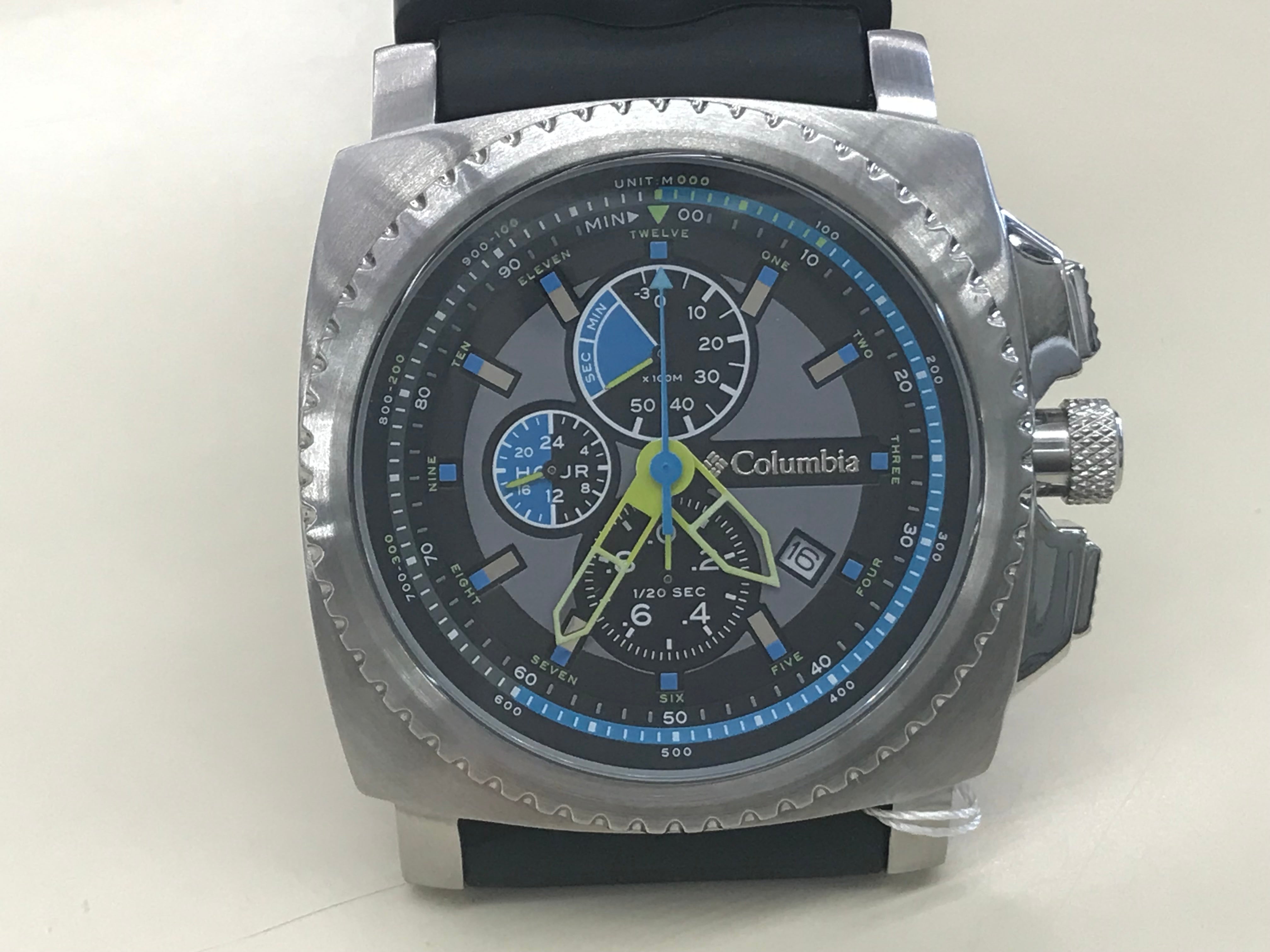 【送料無料】_Columbia_(コロンビア)_AQ ALTI クロノグラフ_中古品