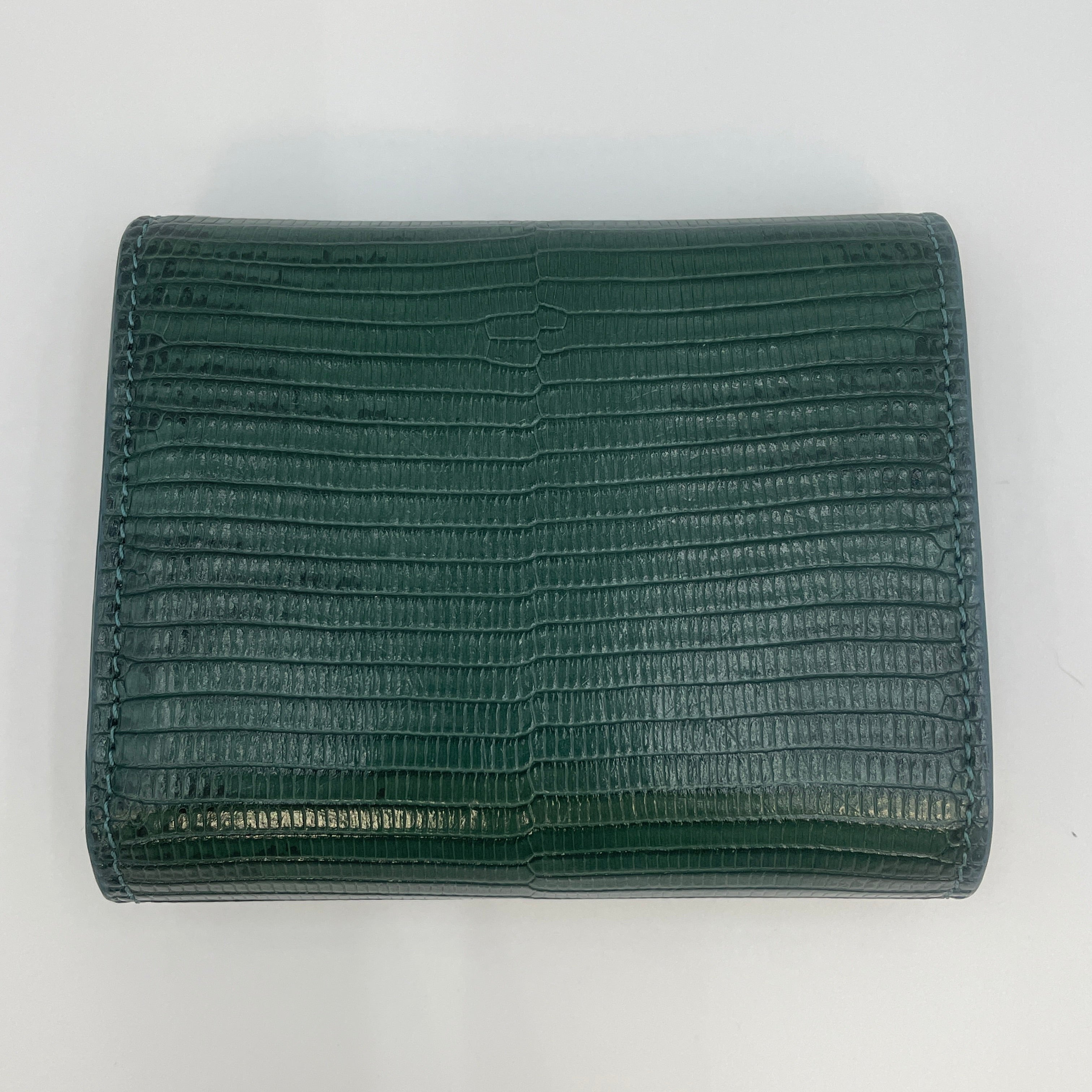 CELINE_(セリーヌ) _スモールウォレット_トリオンフ/リザード_中古品