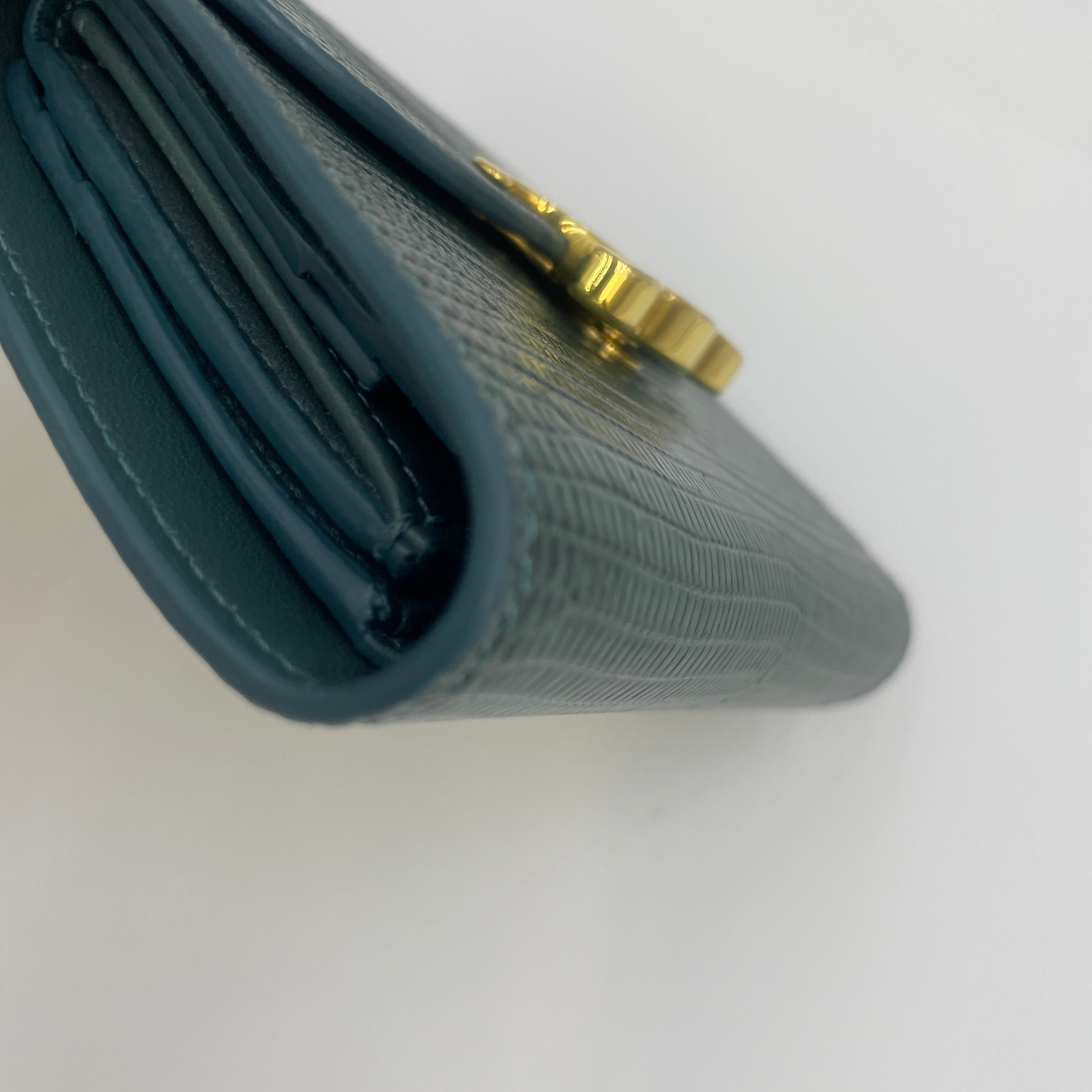 CELINE_(セリーヌ) _スモールウォレット_トリオンフ/リザード_中古品