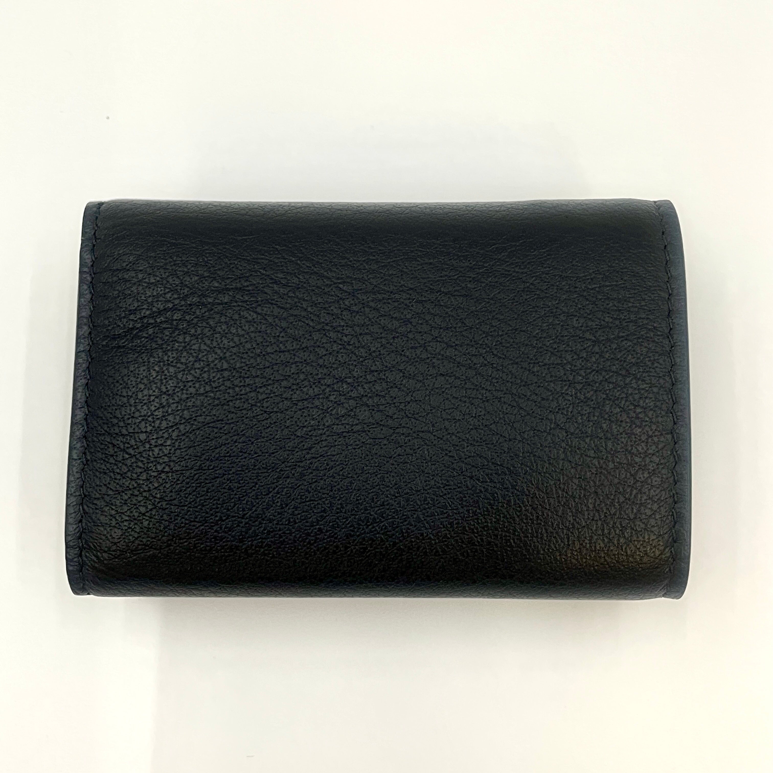 【送料無料】_BALENCIAGA_(バレンシアガ) _コンパクトウォレット三つ折り_エブリデイ ブラック_505055 DLQHN 1060 _未使用品