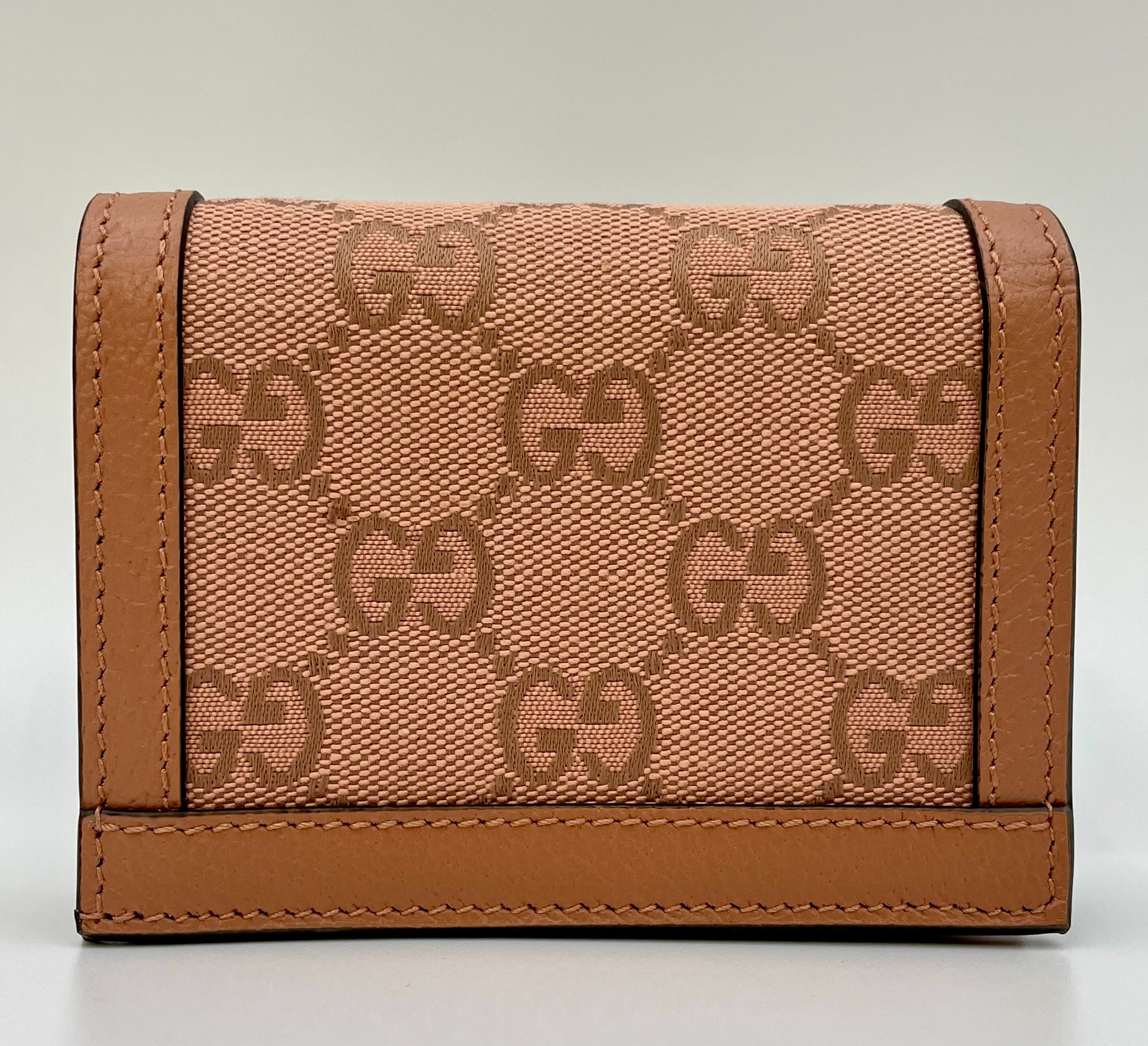 GUCCI_(グッチ) _コンパクト二つ折りウォレット_オフディアGG_カードケースウォレット_523155FACC7 _未使用品