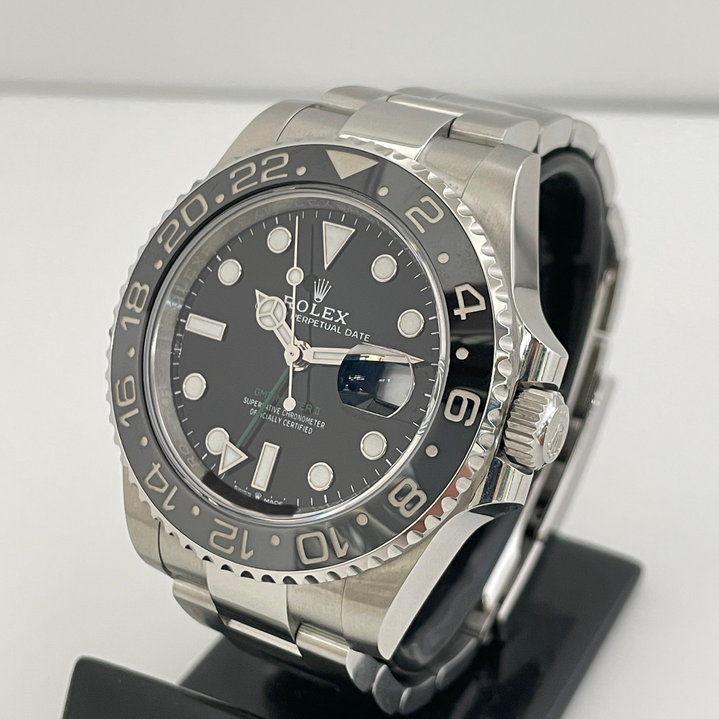 【送料無料】_ ROLEX_(ロレックス)_GMTマスターⅡ_ 126710GRNR_ オイスターブレス_ 中古品