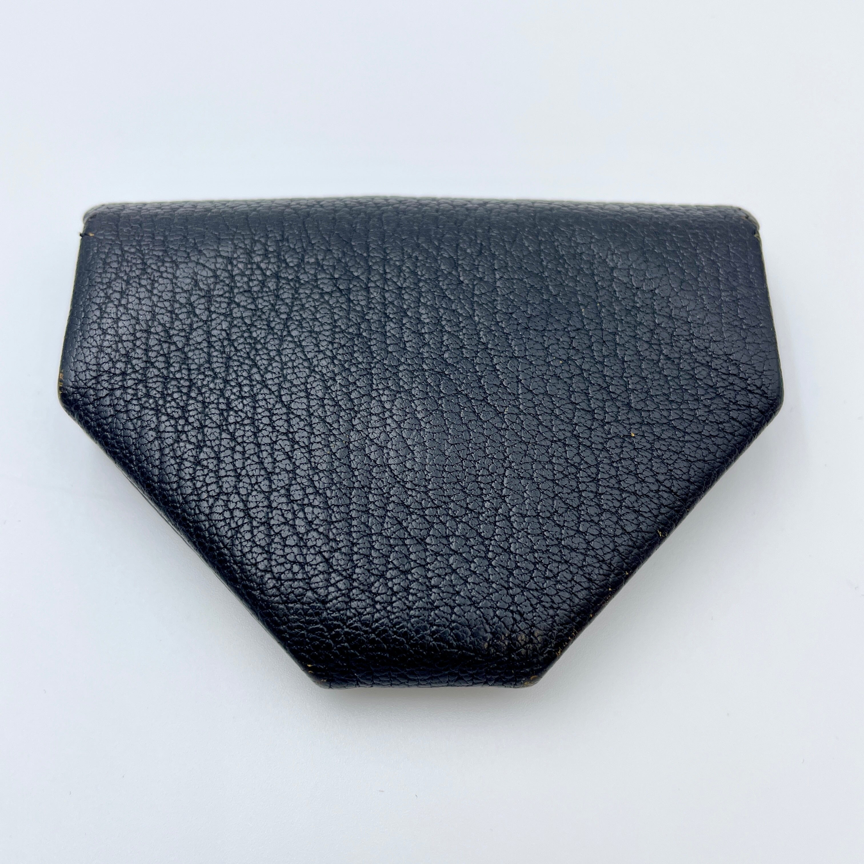 HERMES_(エルメス)_ル・ヴァンキャトル コインケース ヴェルソ_クロ/ シェーブル ゴールド金具_中古品