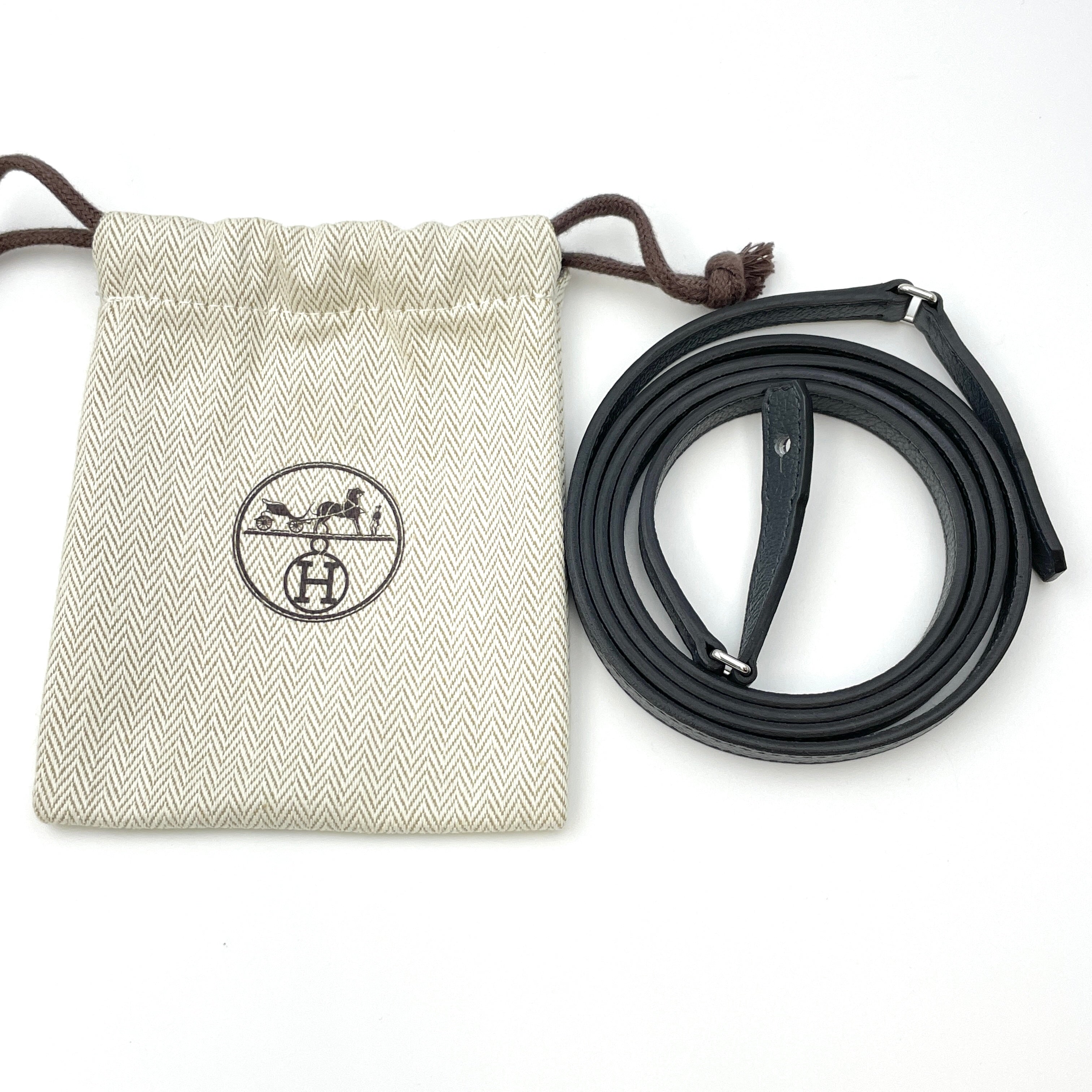 【送料無料】_ HERMES_(エルメス)_ケリーロングトゥーゴー_ エヴァ/アルドワーズ_ シルバー金具_ 中古品