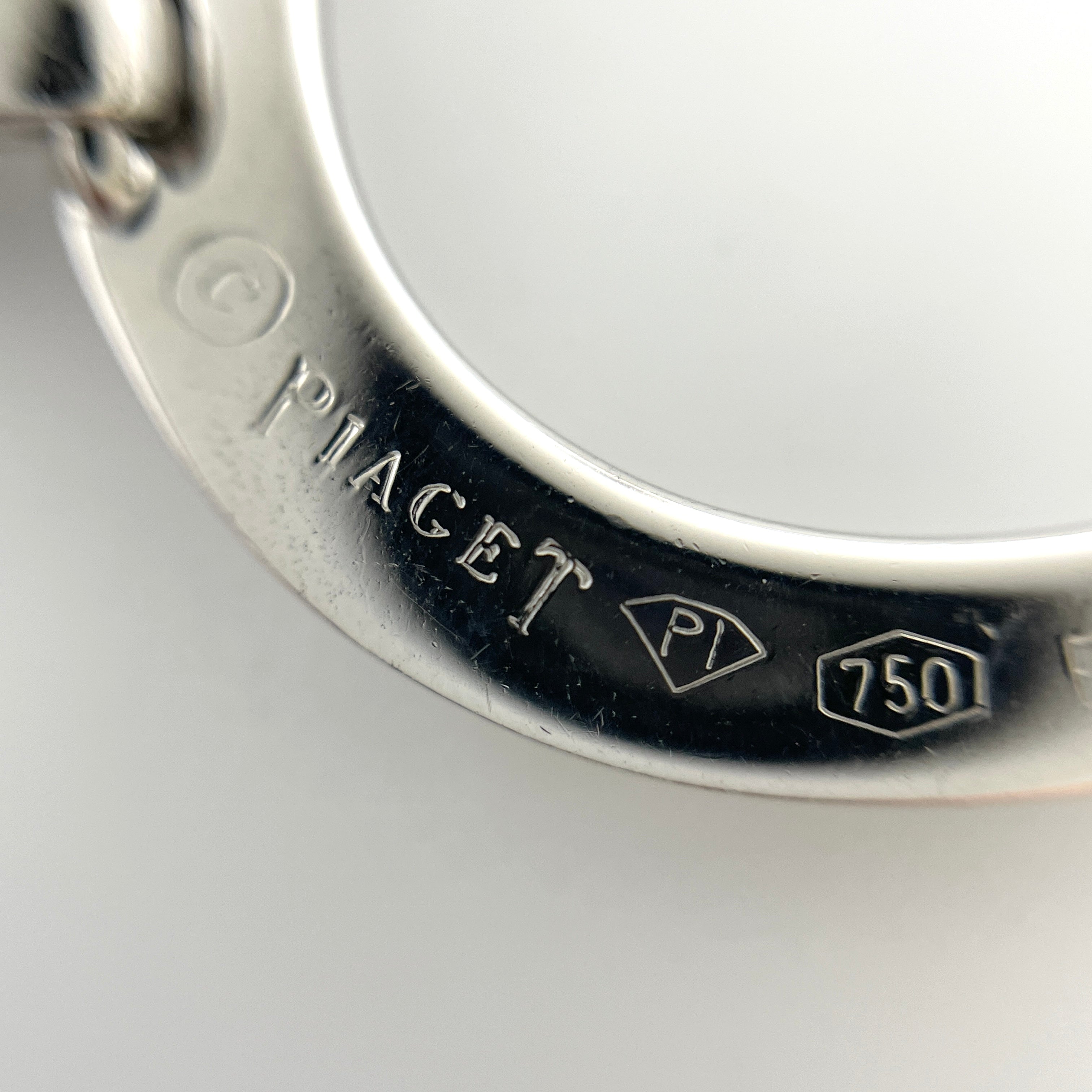 【送料無料】_PIAGET_(ピアジェ)_ライムライト G33L4600 _750 ダイヤモンド_ハート ネックレス_中古品