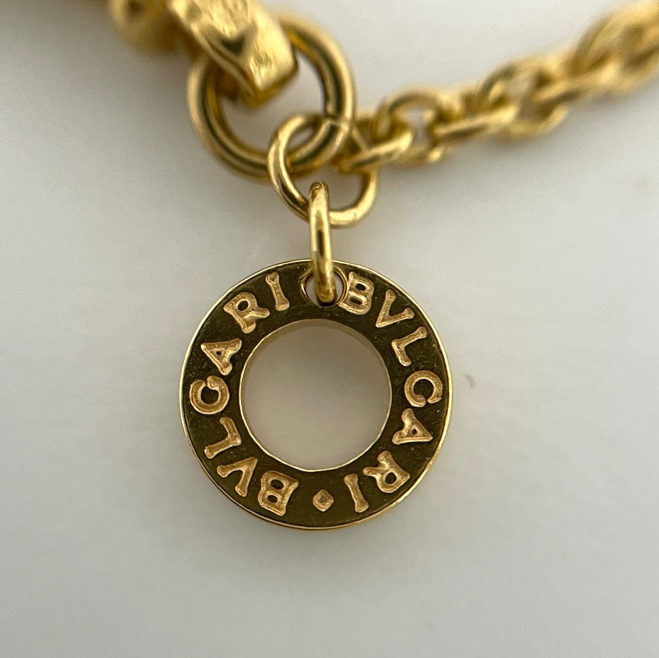 BVLGARI_(ブルガリ)_B-ZERO1 ネックレス_Au750 イエローゴールド_中古品