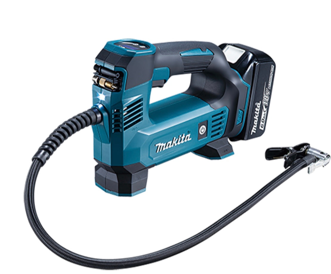 送料無料】Makita（マキタ）充電式空気入れMP180D充電器／バッテリ付き未使用品