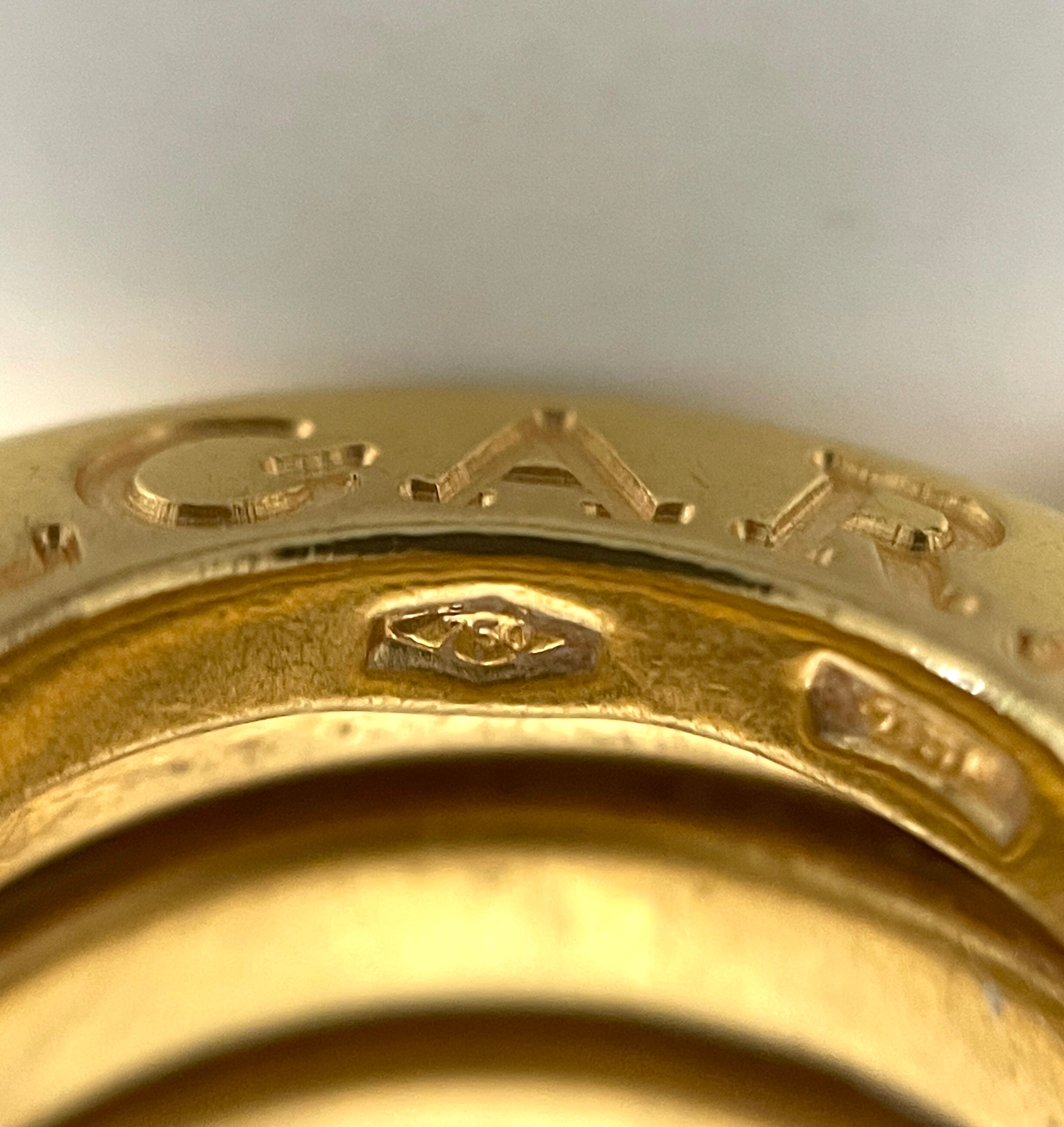 BVLGARI_(ブルガリ)_B-ZERO1 ネックレス_Au750 イエローゴールド_中古品