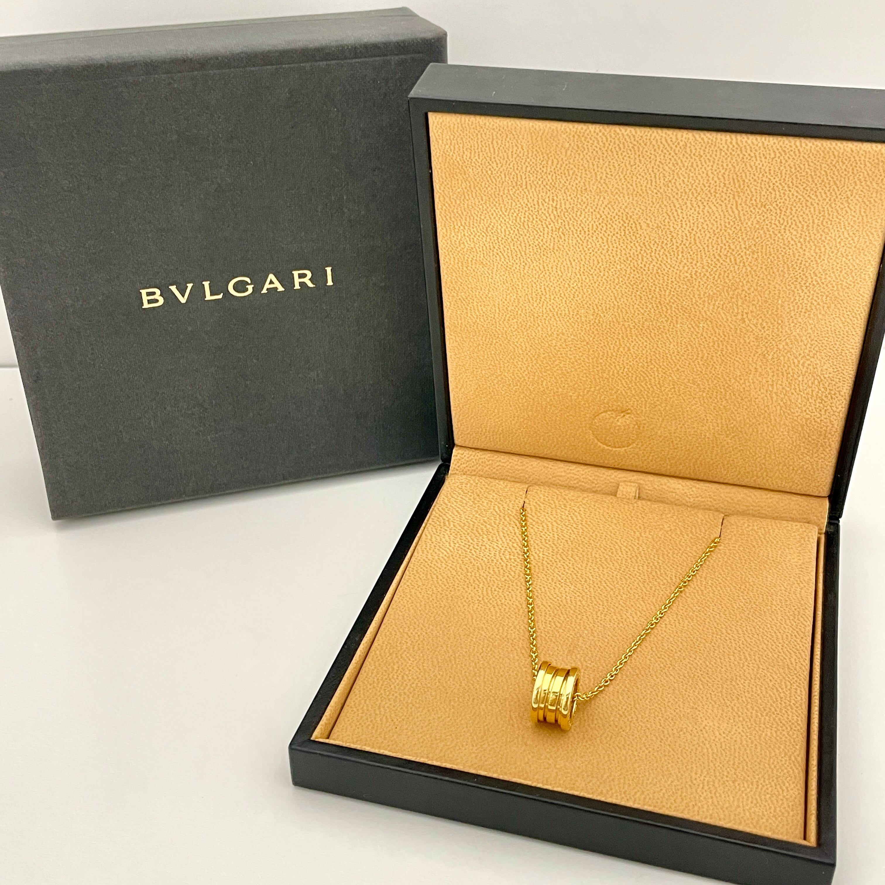 BVLGARI_(ブルガリ)_B-ZERO1 ネックレス_Au750 イエローゴールド_中古品