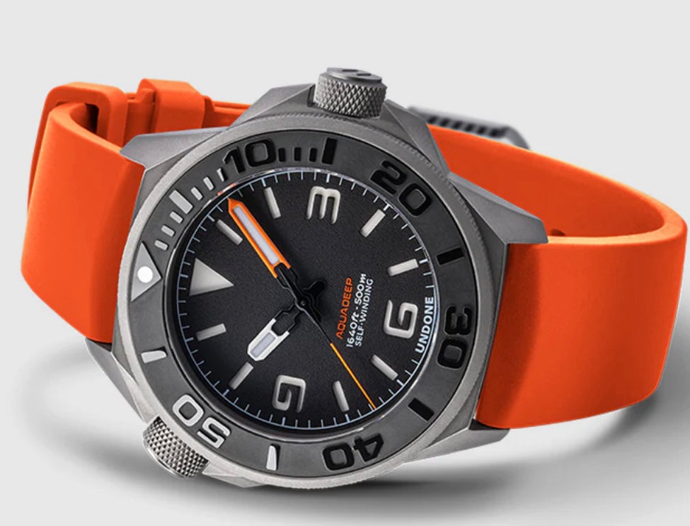 【送料無料】_ UNDONE_(アンダーン)_AQUADEEP SIGNAL ORANGE_未使用品