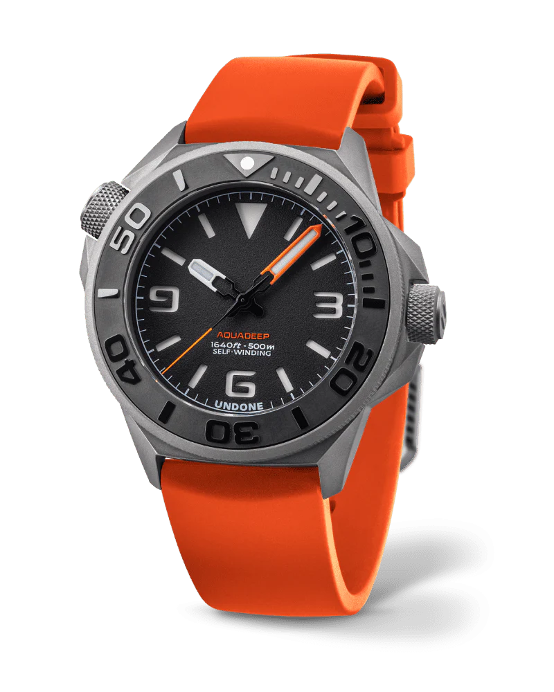 【送料無料】_ UNDONE_(アンダーン)_AQUADEEP SIGNAL ORANGE_未使用品
