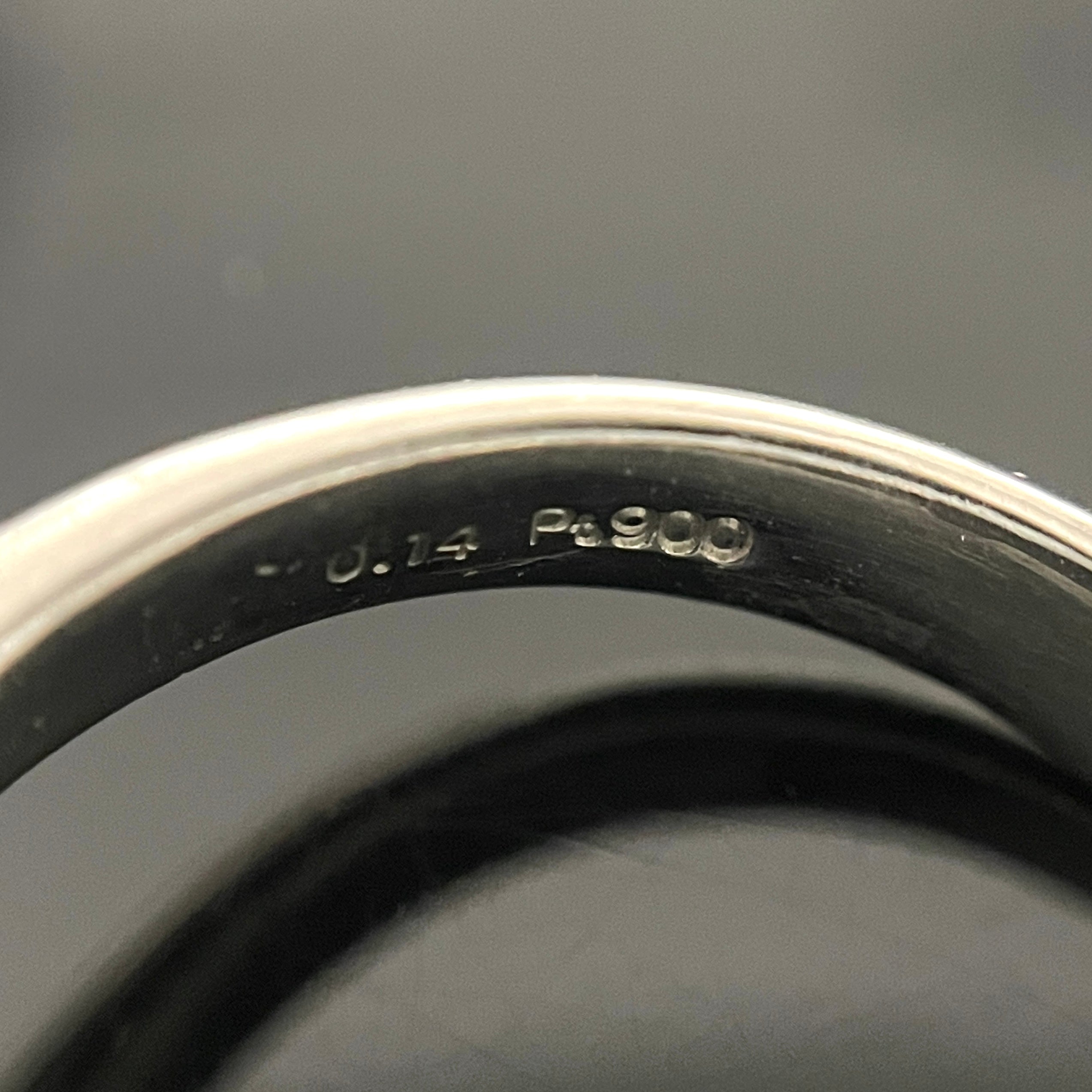 ノンブランド_Pt900 ダイヤモンドリング_D1.508ct(LY-SI1-MQ) FD0.14ct 7.1g_中央宝石研究所ソーティング_中古品