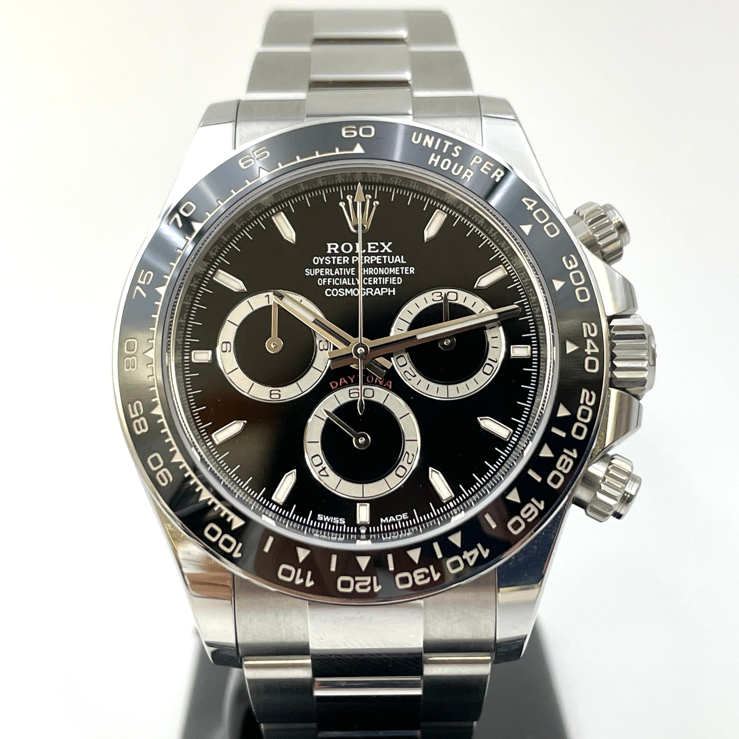 ROLEX_(ロレックス)_デイトナ 黒文字盤_126500LN ランダム番_中古品