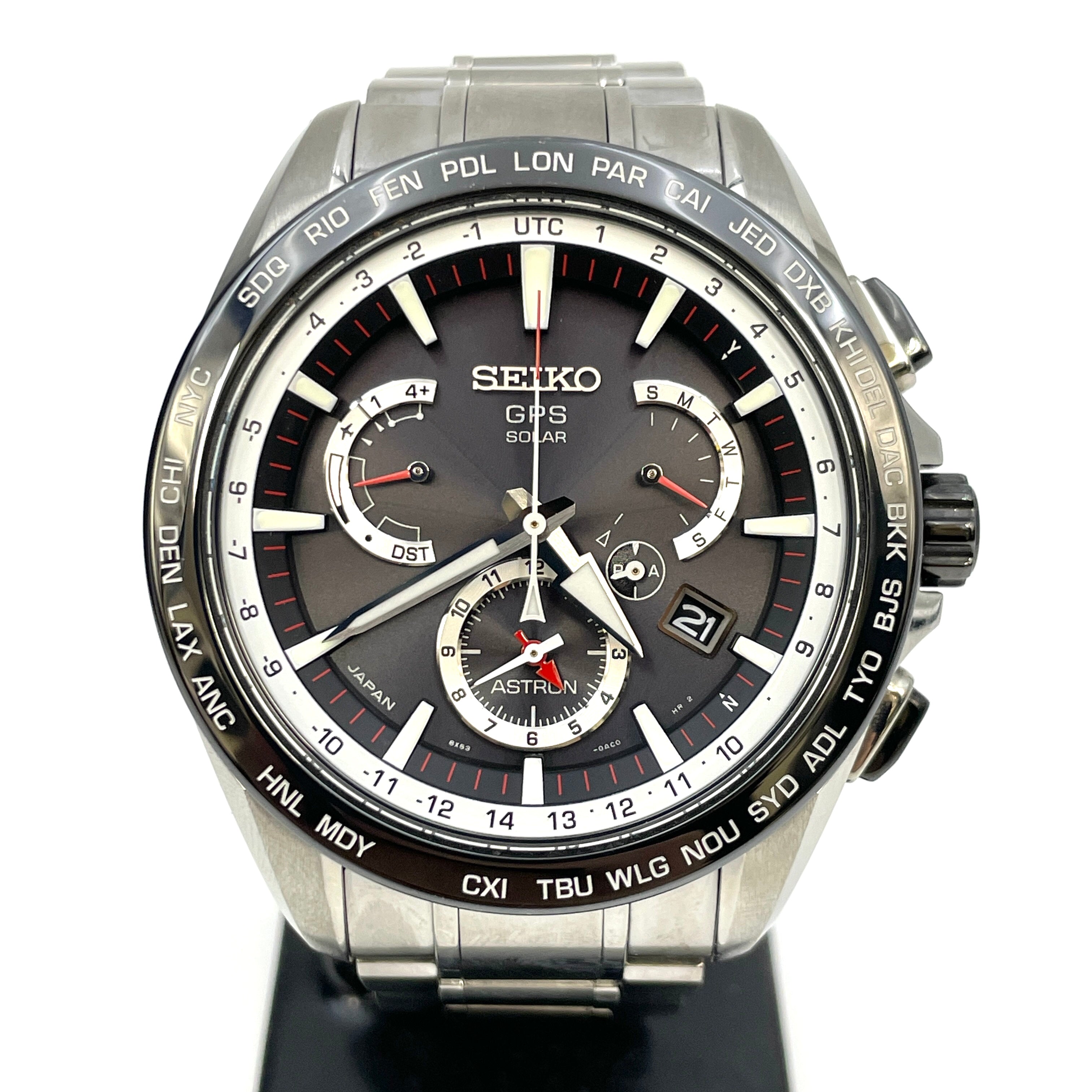 SEIKO_(セイコー)_ASTRON _8Xシリーズデュアルタイム_SBXB051/8X53−0AD0_中古品