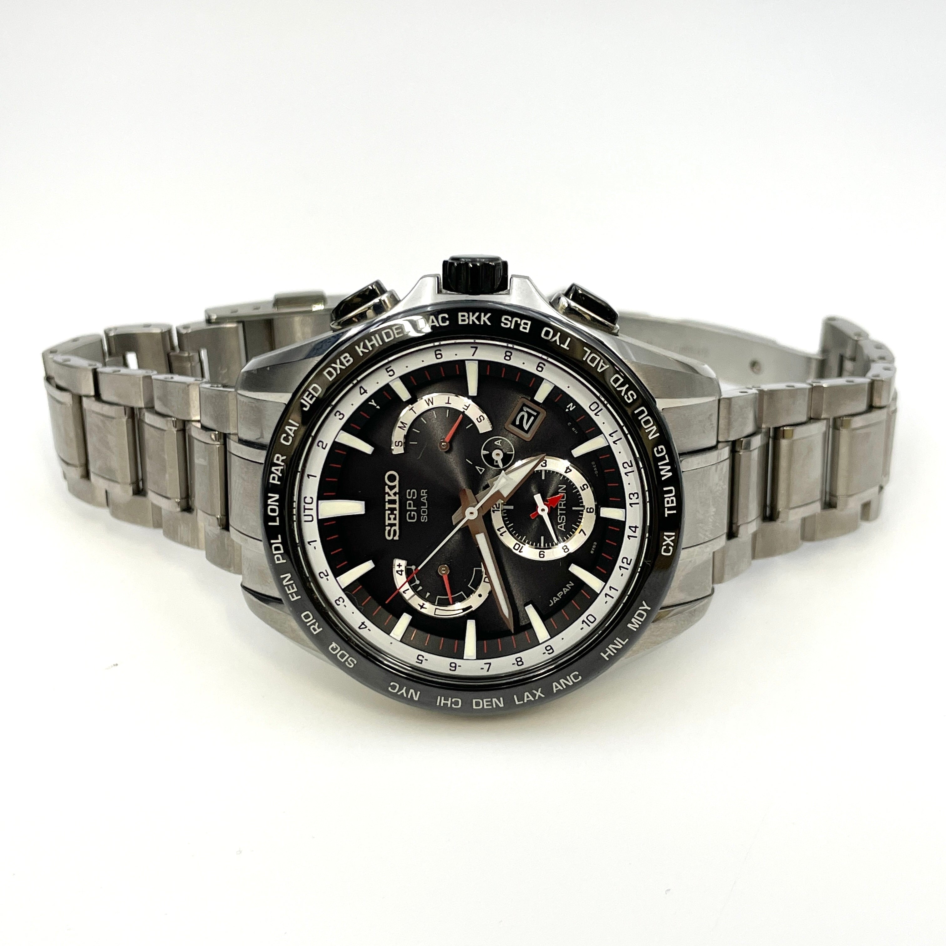 SEIKO_(セイコー)_ASTRON _8Xシリーズデュアルタイム_SBXB051/8X53−0AD0_中古品