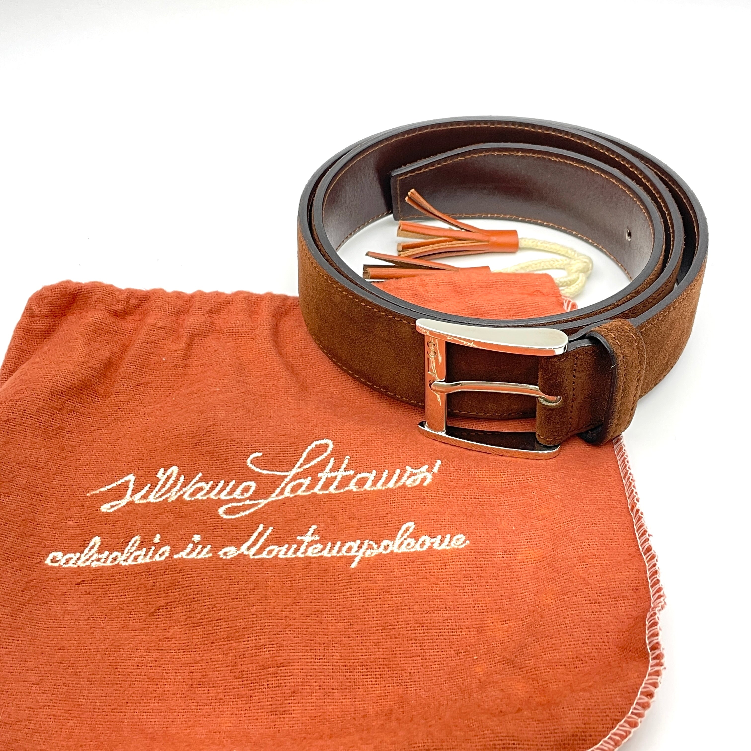 SILVANO LATTANZI _(シルヴァノラッタンジ ) _スエードベルト_中古品