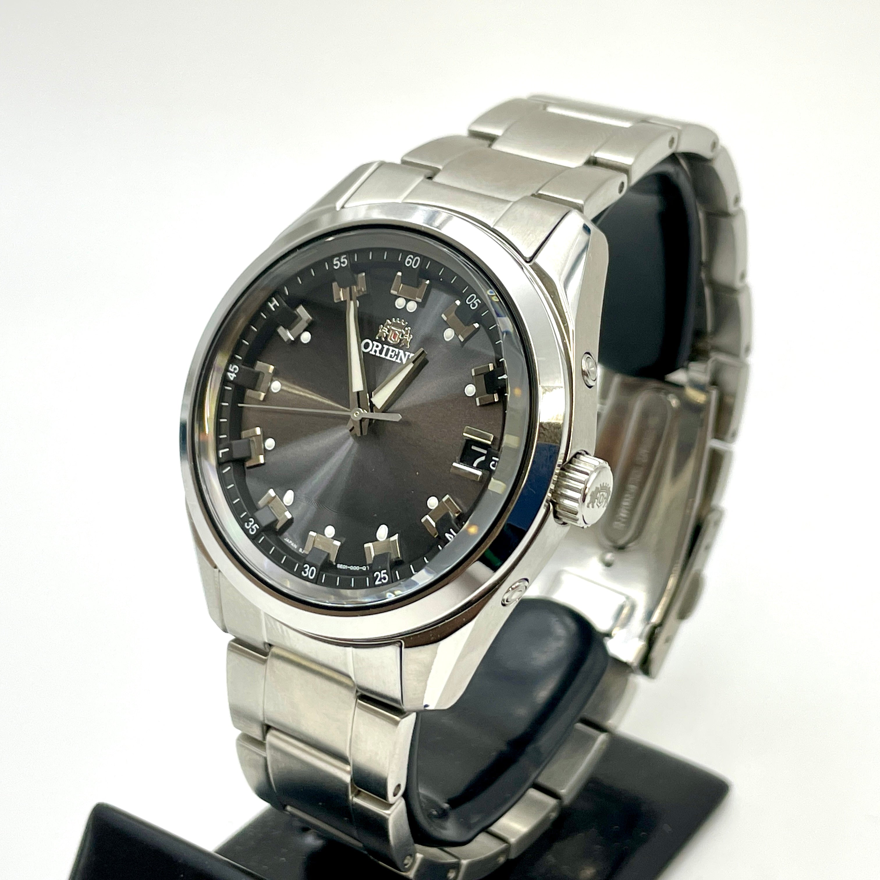 ORIENT_(オリエント)_WV0061SE_電波ソーラー 黒文字盤_中古品