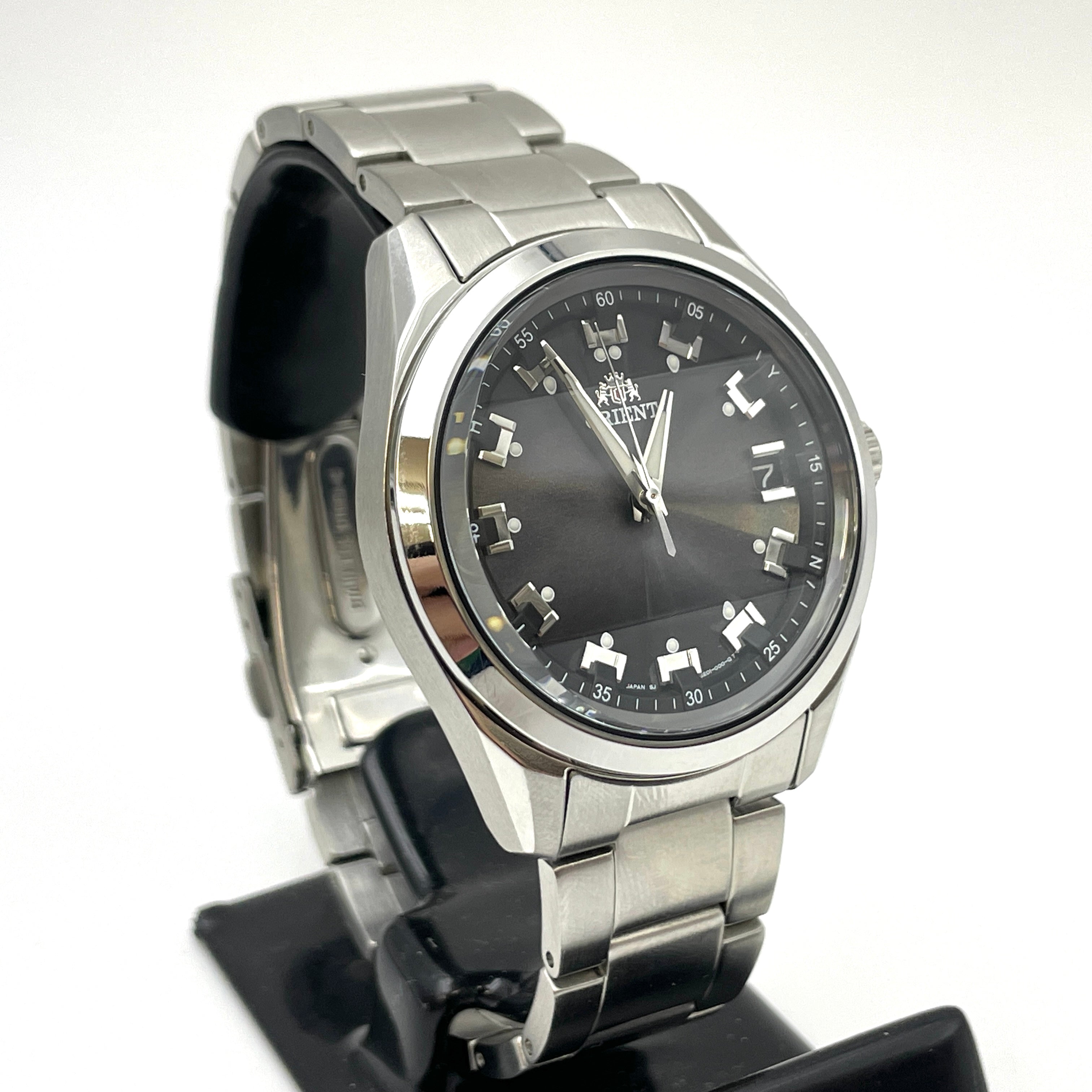 ORIENT_(オリエント)_WV0061SE_電波ソーラー 黒文字盤_中古品