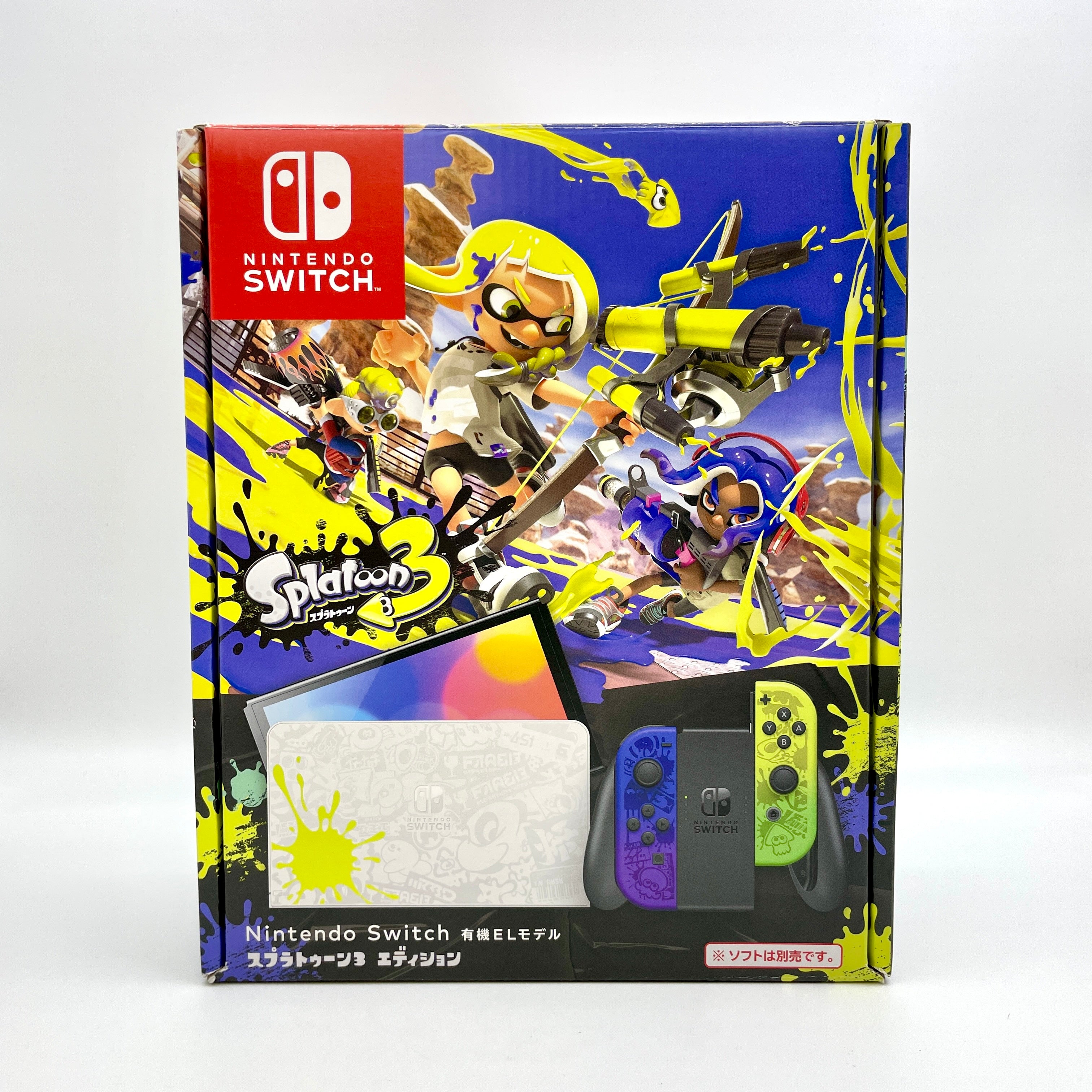 Nintendo Switch_(ニンテンドースイッチ)_スプラトゥーン3エディション _有機ELモデル HEG-S-KCAAA(JPN)_中古品